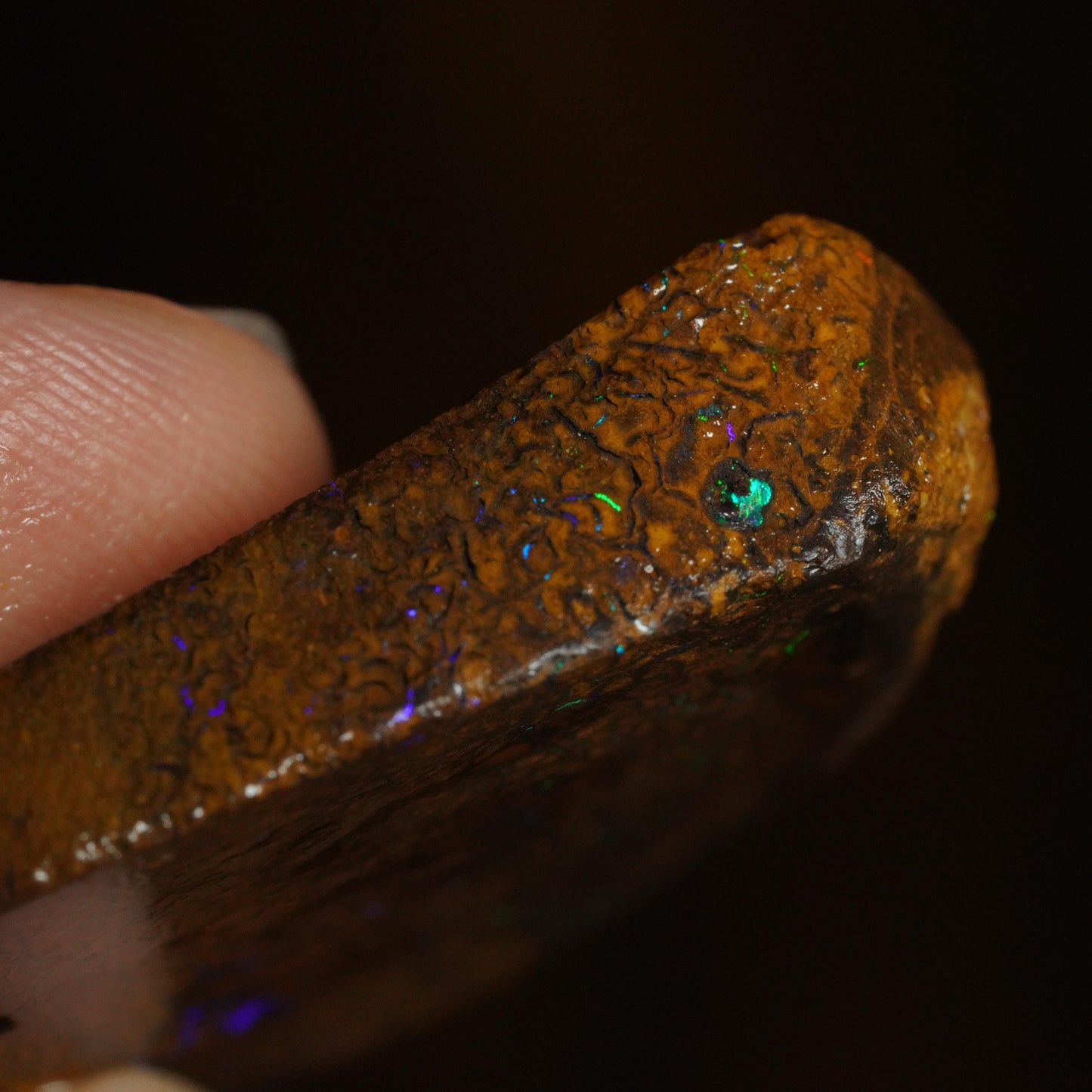 Boulder Opal Slab