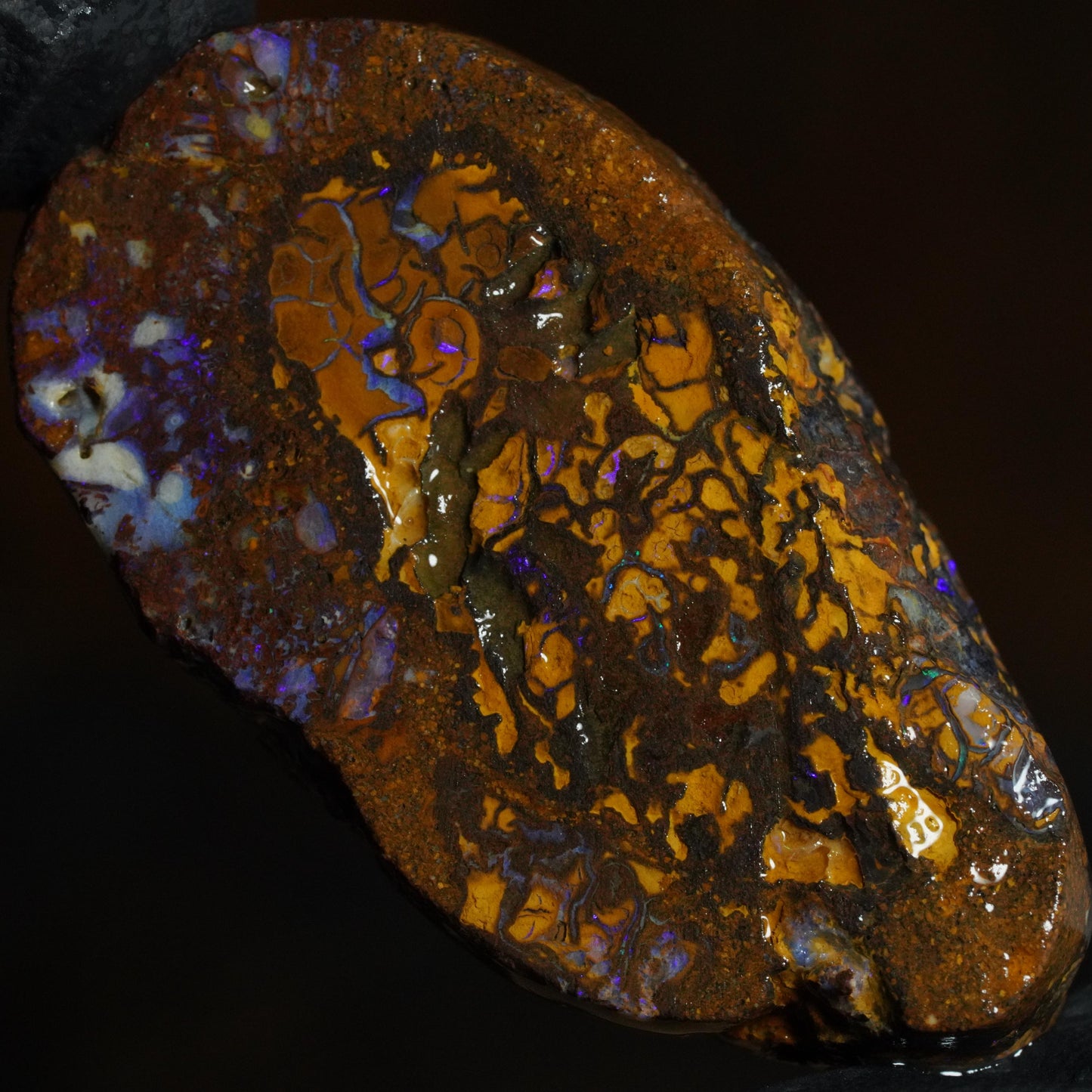 Boulder Opal Slab