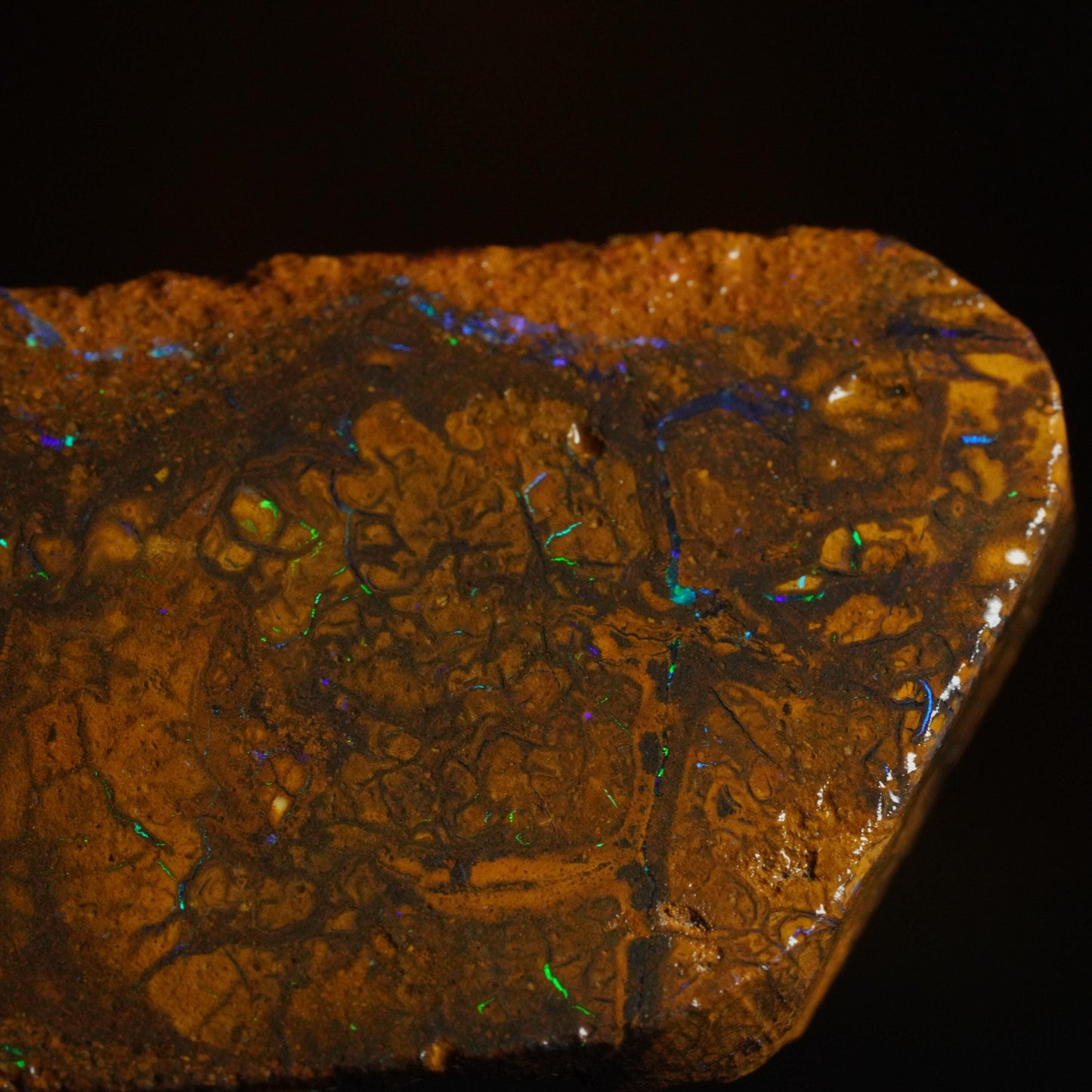 Boulder Opal Slab