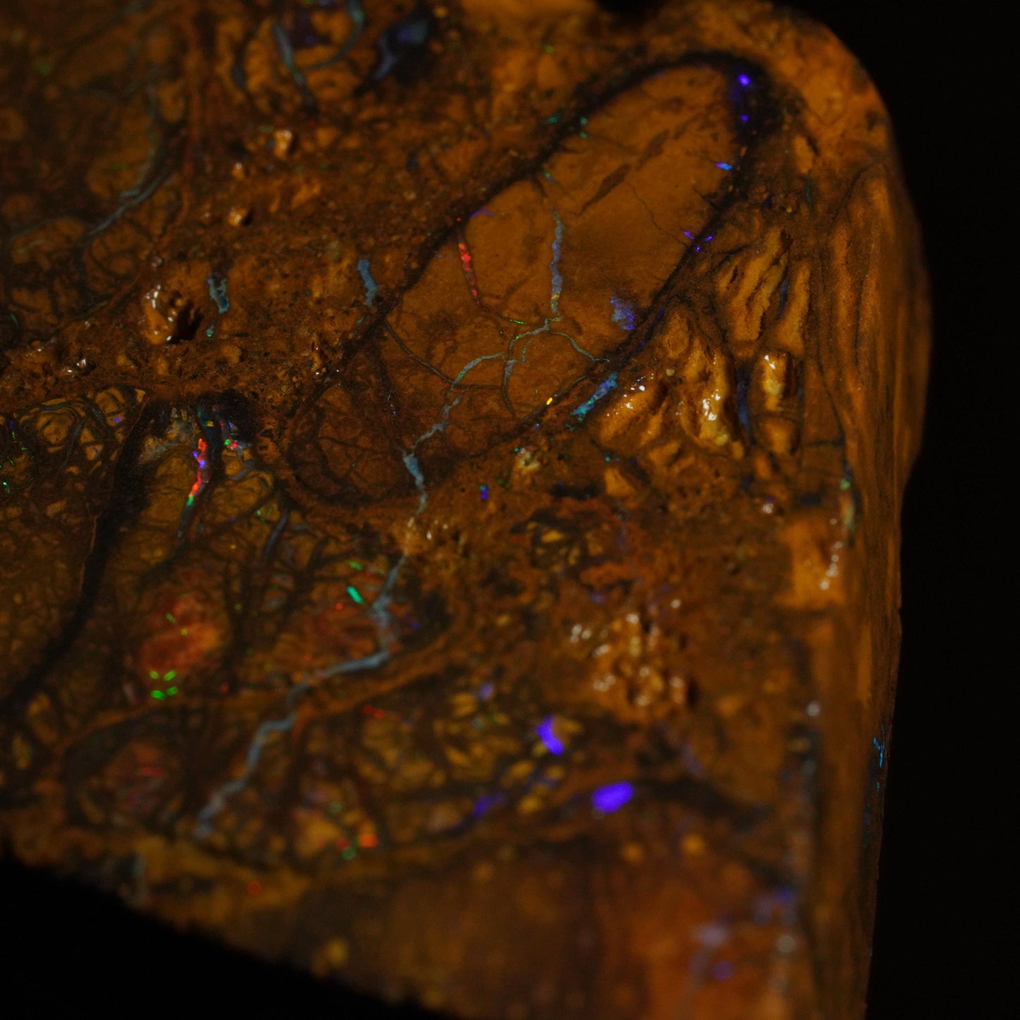 Boulder Opal Slab