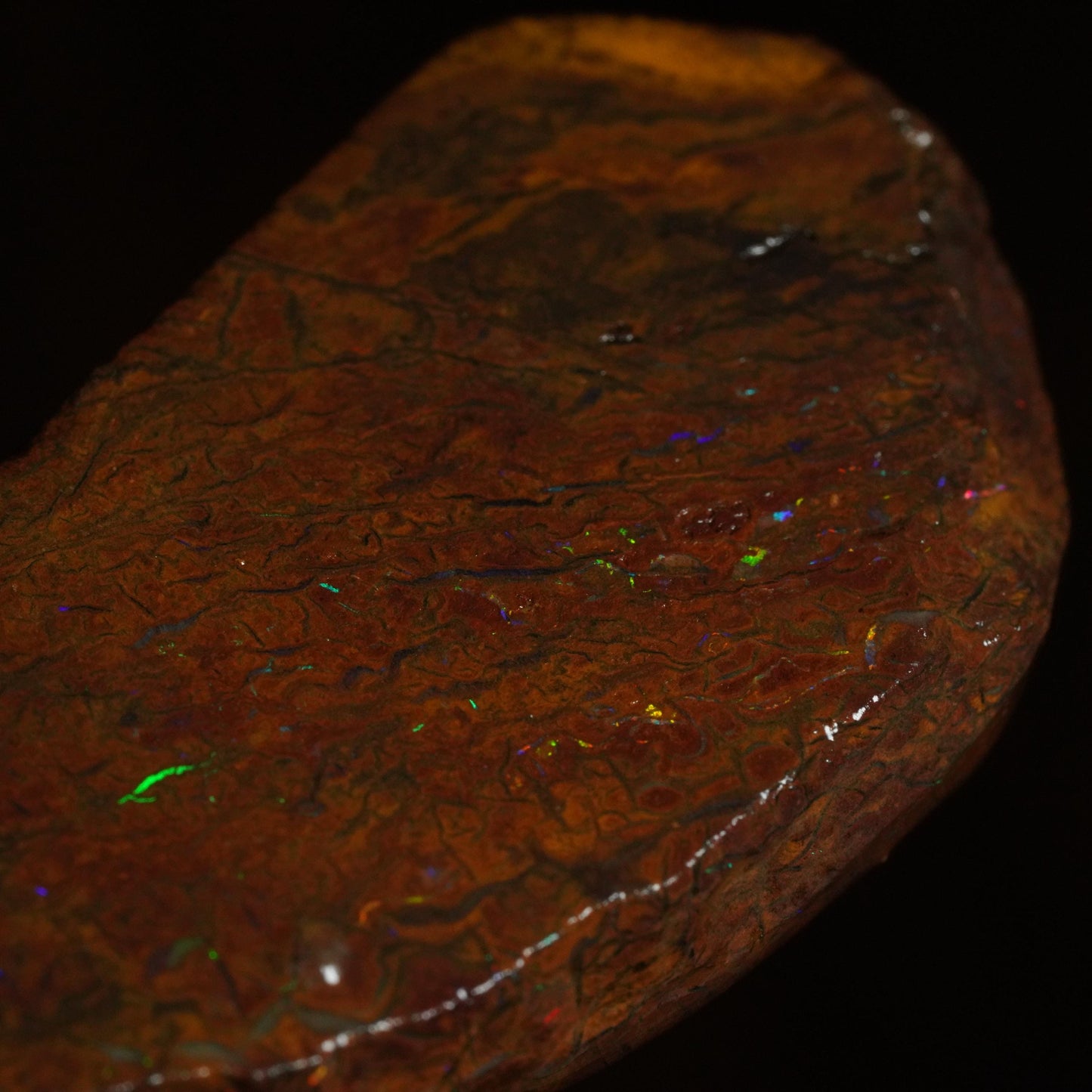 Boulder Opal Slab
