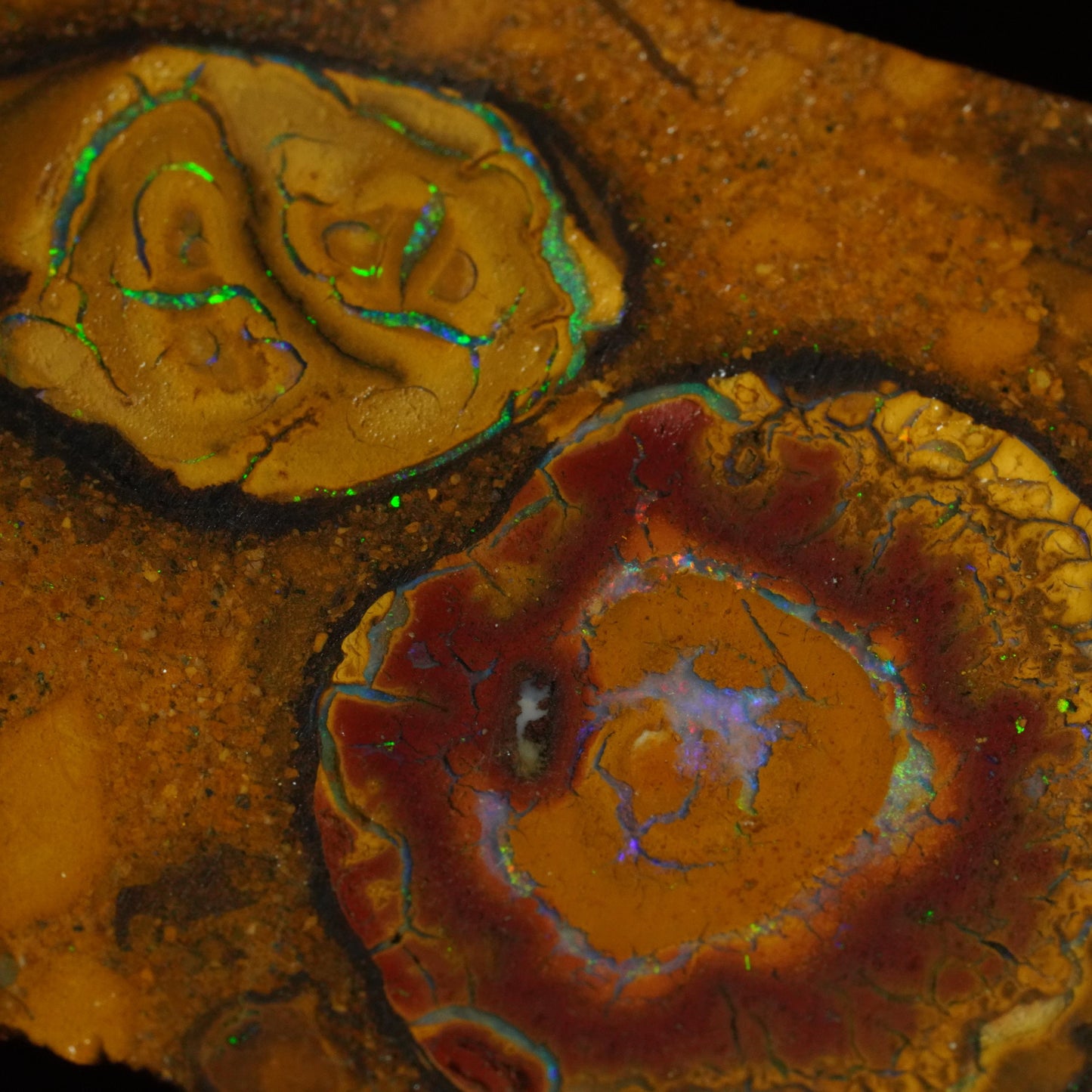 Boulder Opal Slab