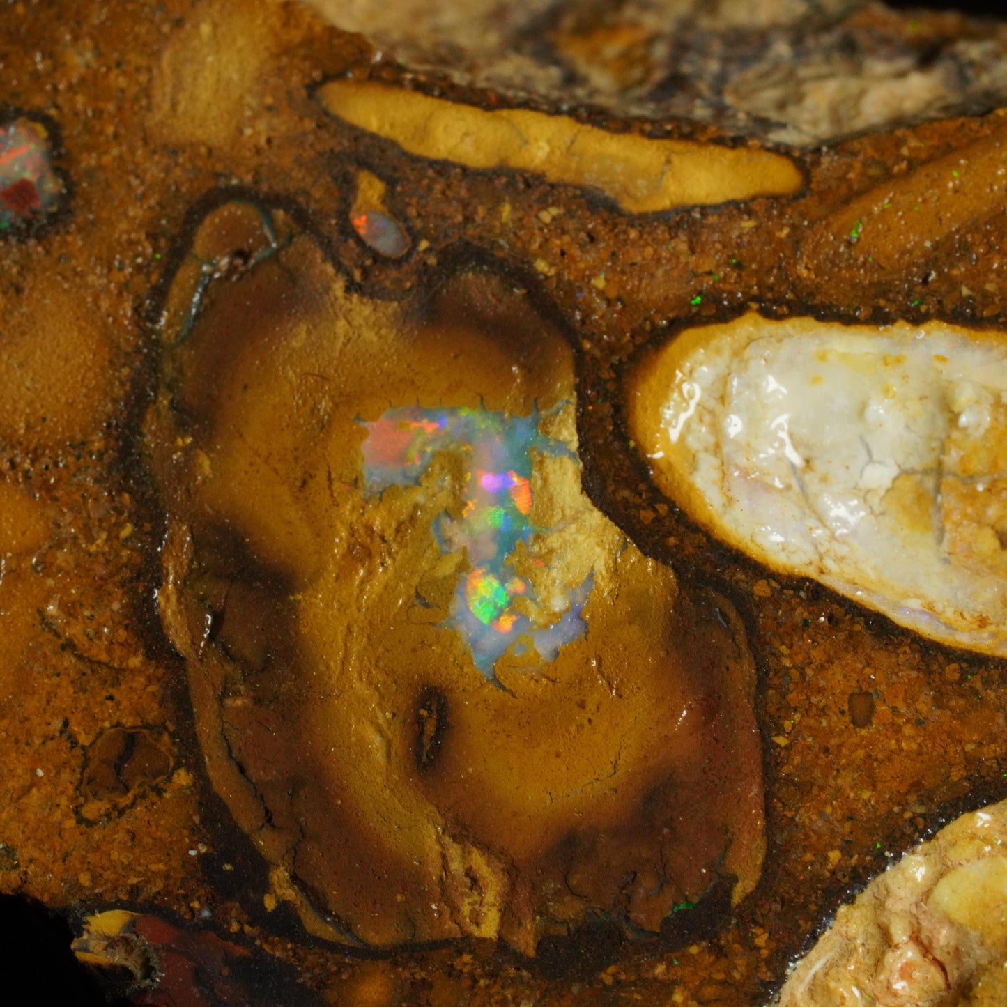 Boulder Opal Slab