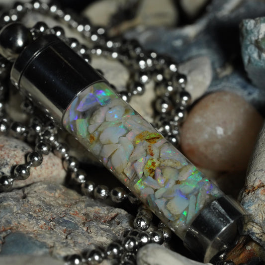 Opal Chip Necklace