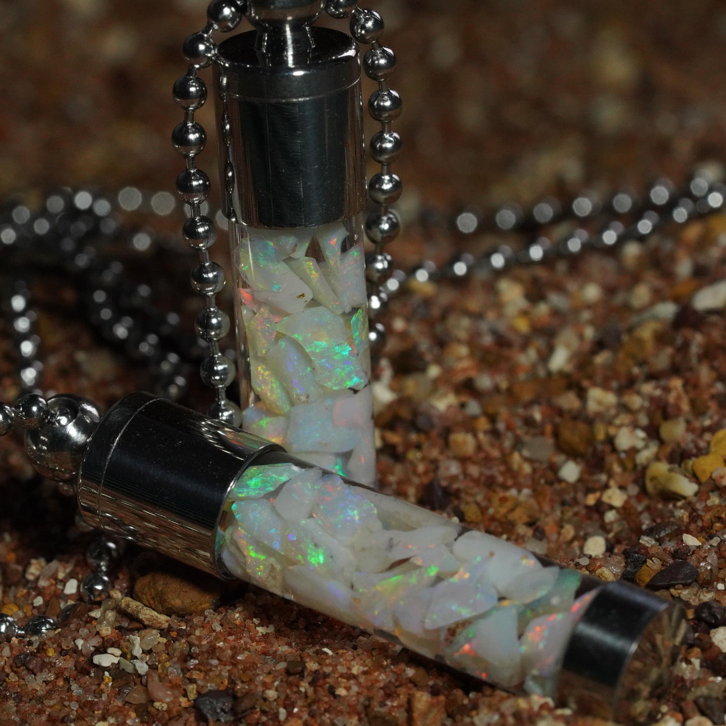 Opal Chip Necklace
