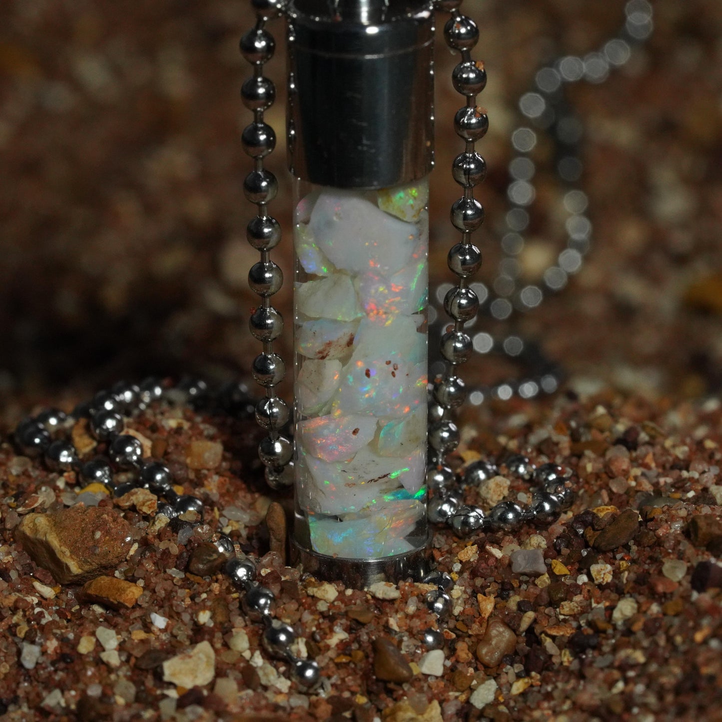 Opal Chip Necklace