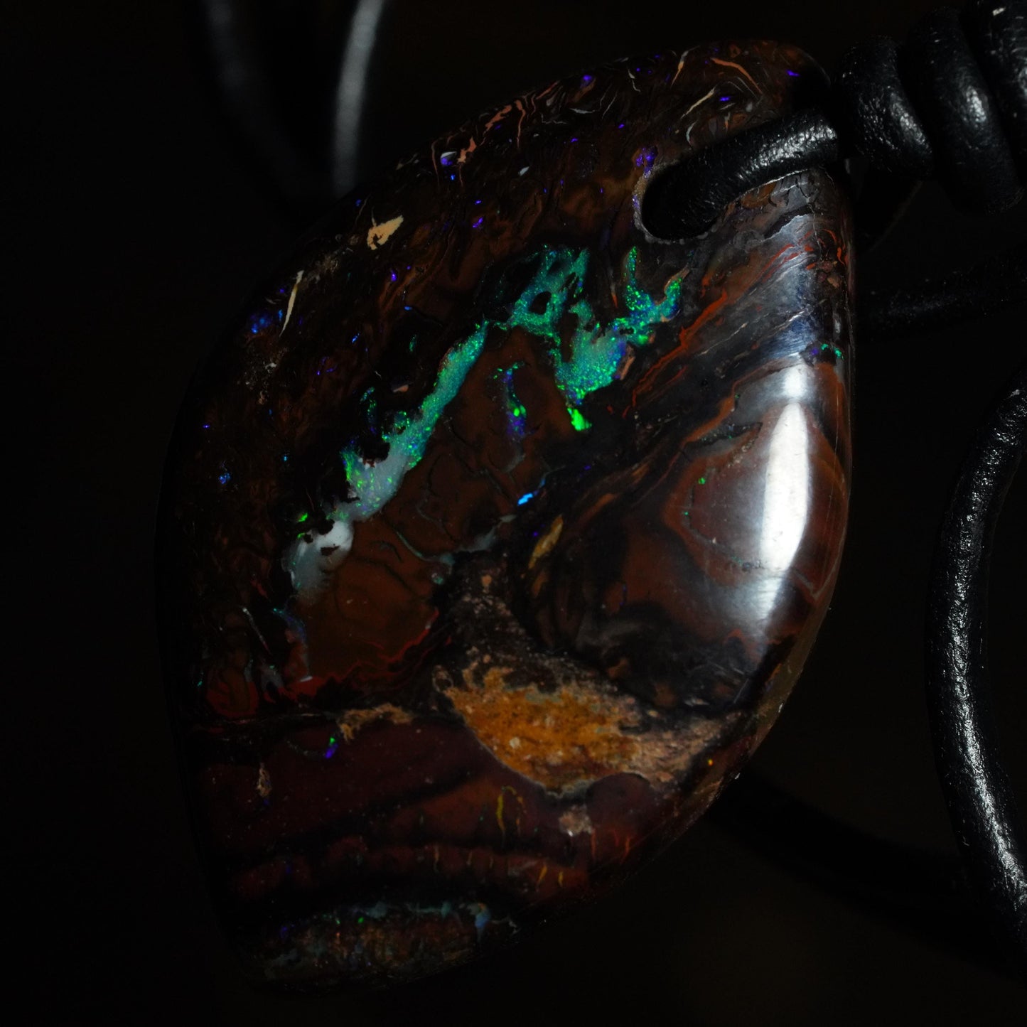 Boulder Opal Pendant