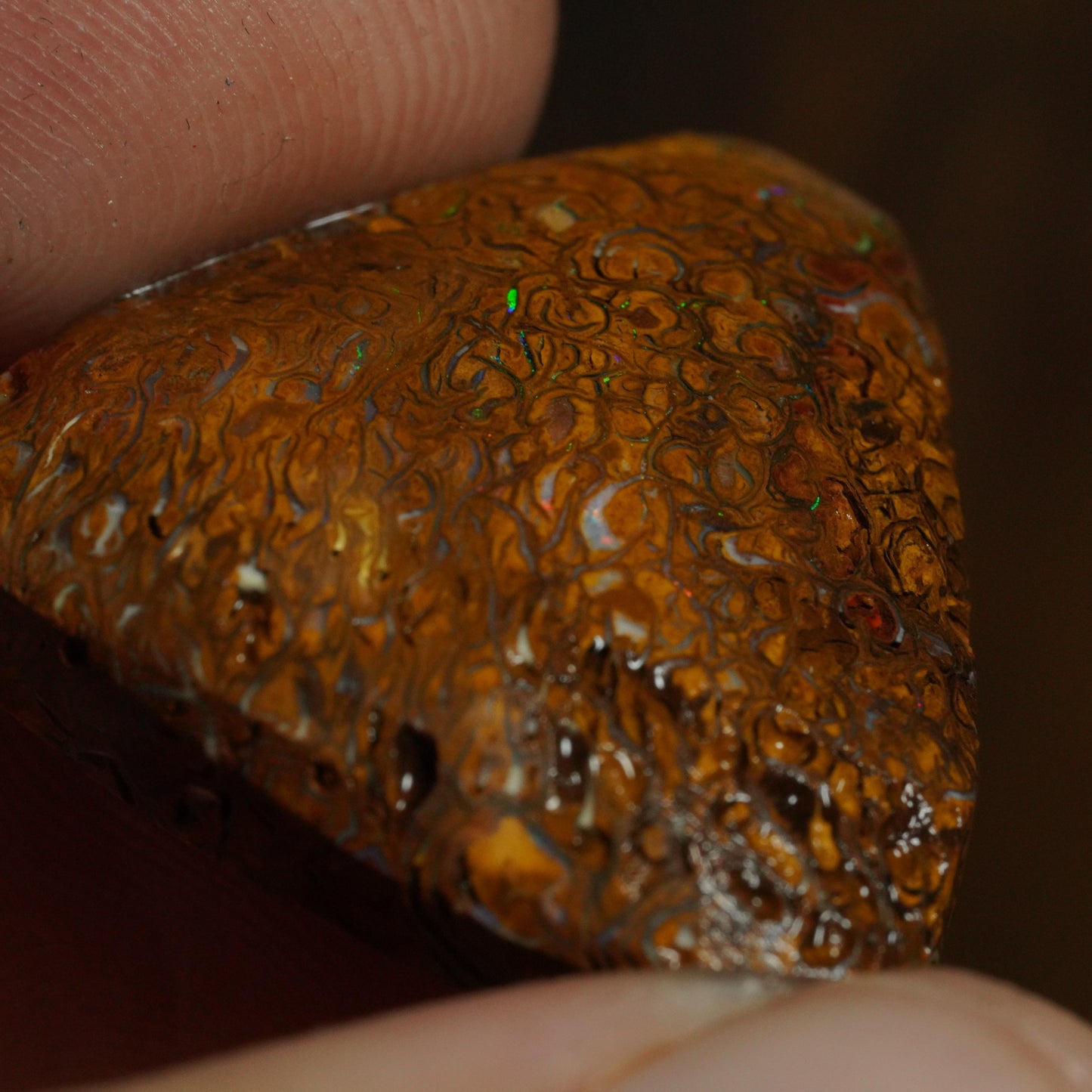 Boulder Opal Rub