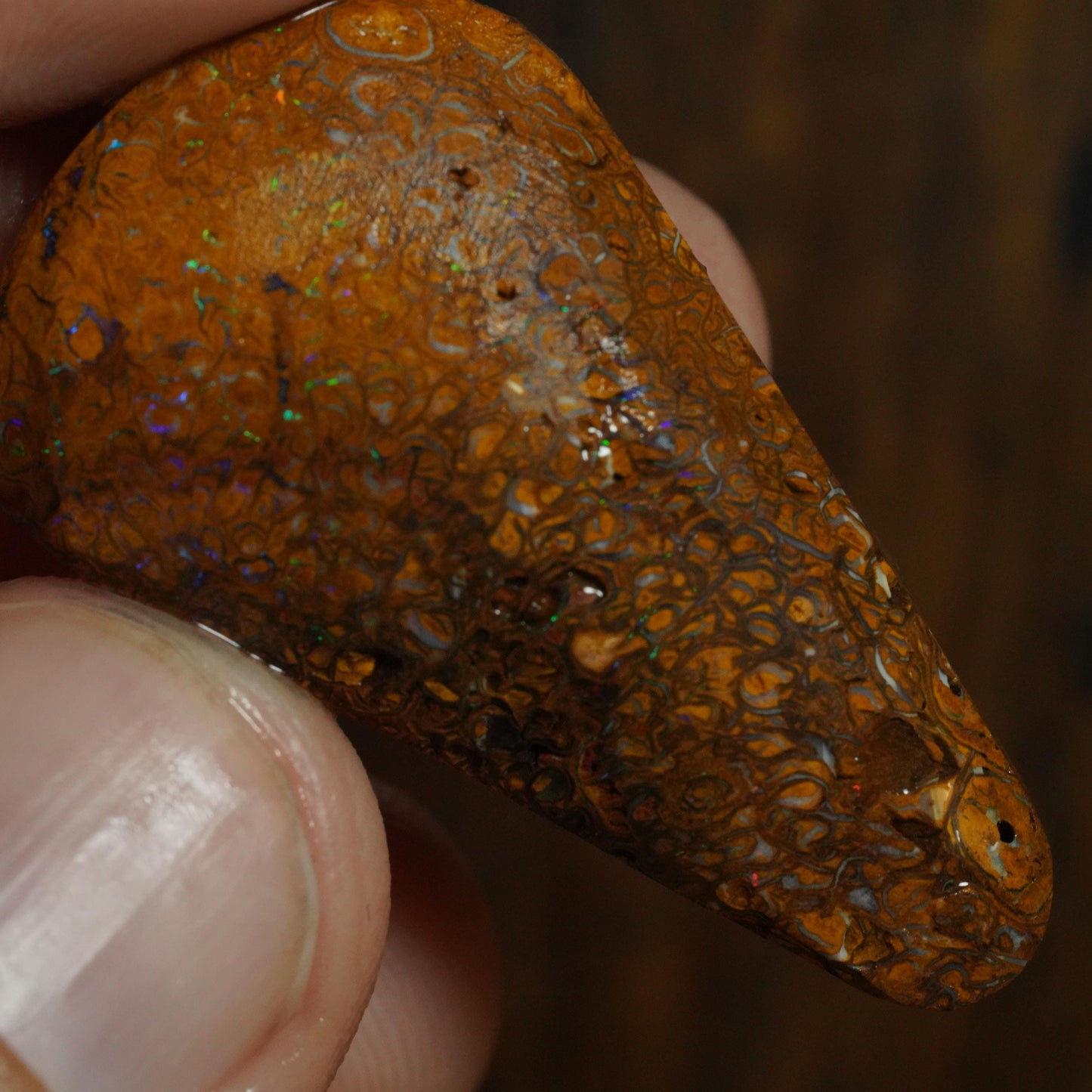Boulder Opal Rub