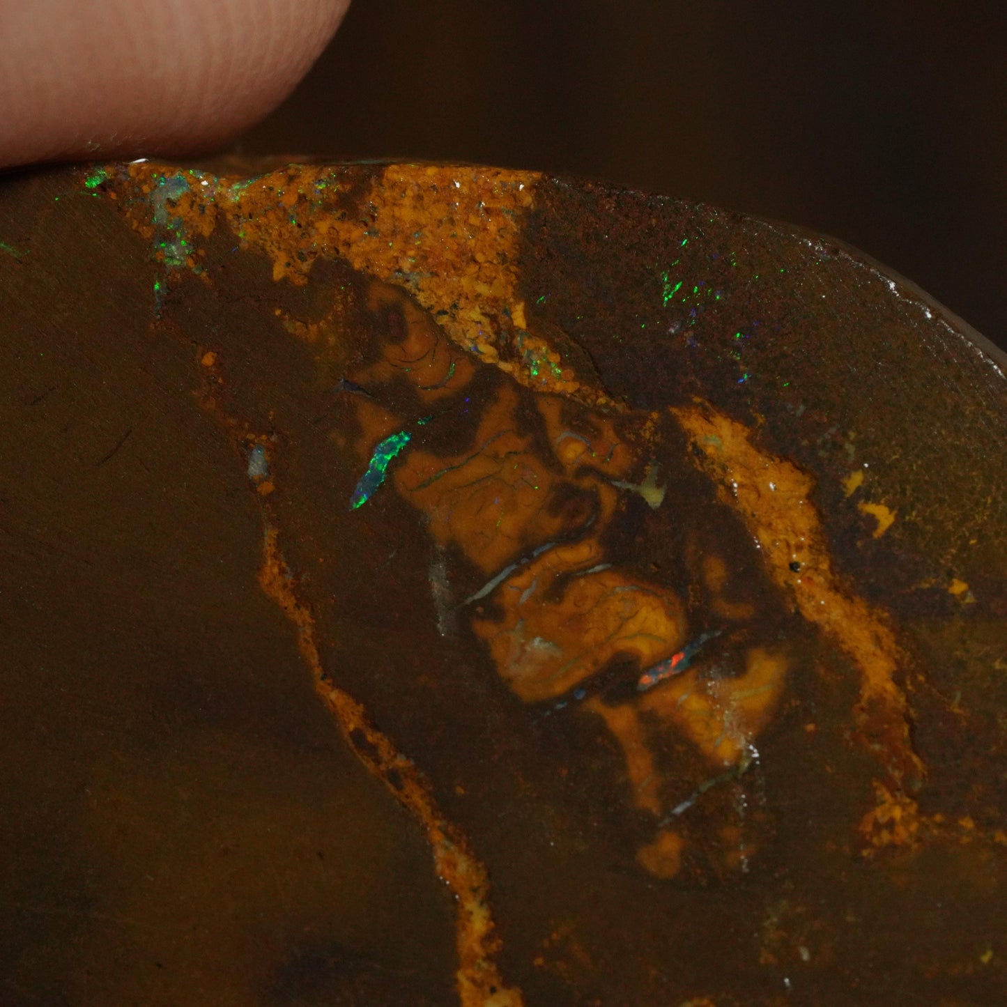 Boulder Opal Slab