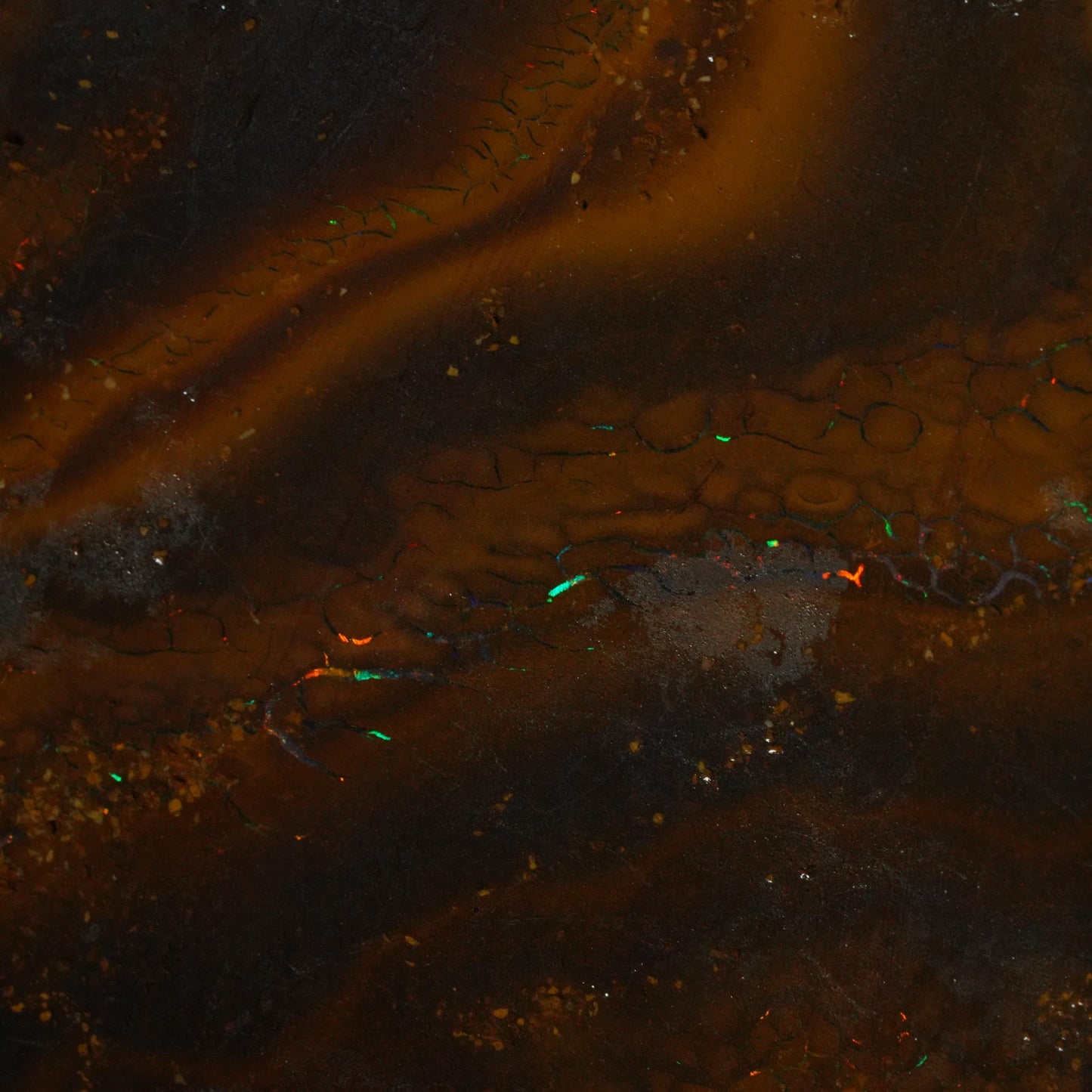 Boulder Opal Slab