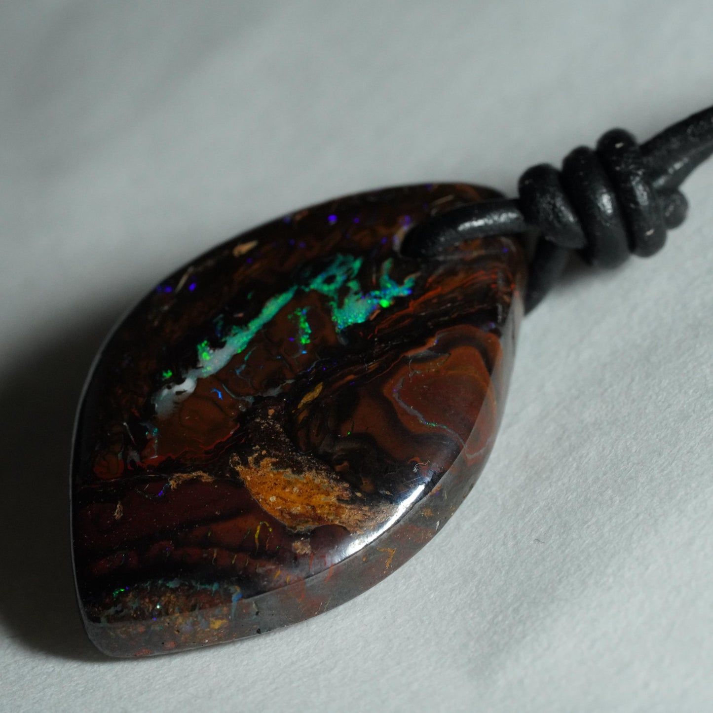 Boulder Opal Pendant