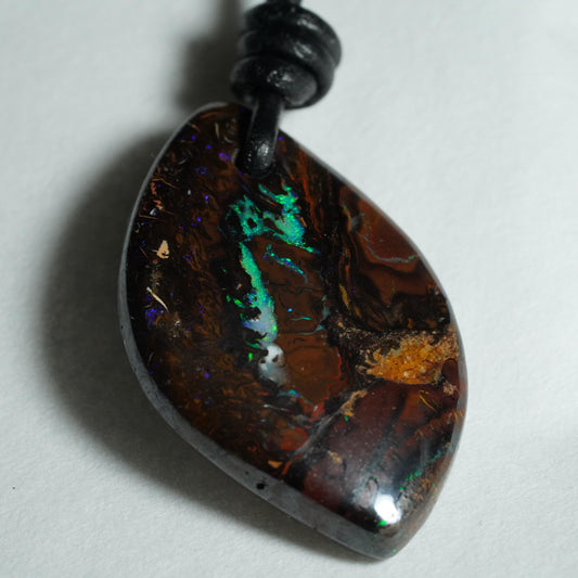Boulder Opal Pendant