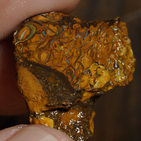 Boulder Opal Slab