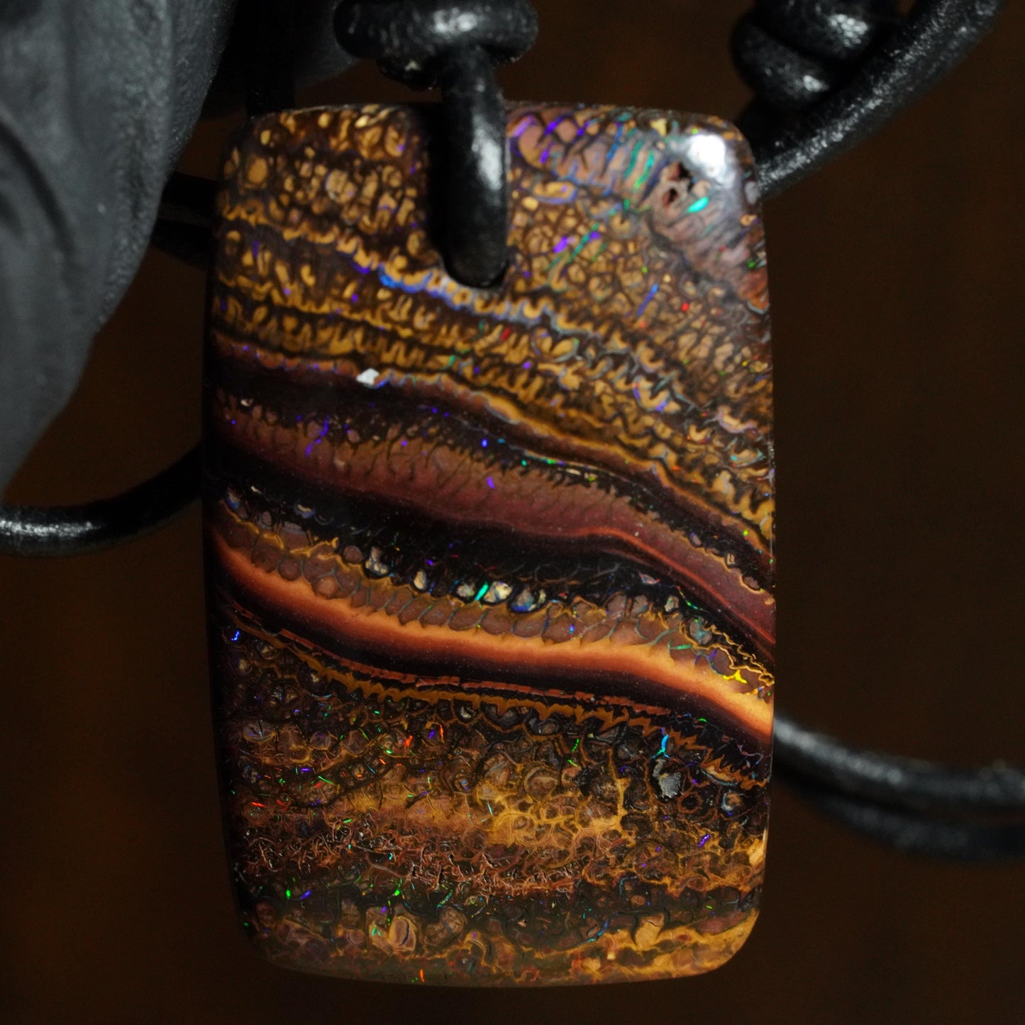 Boulder Opal Pendant