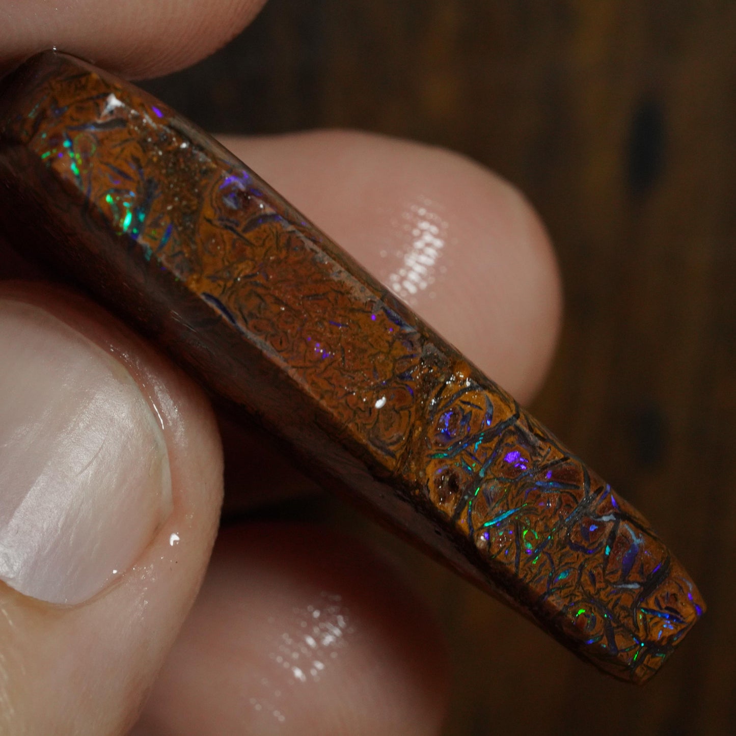 Boulder Opal Rub