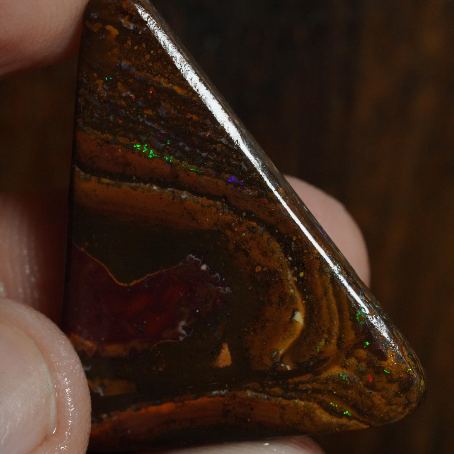 Boulder Opal Rub