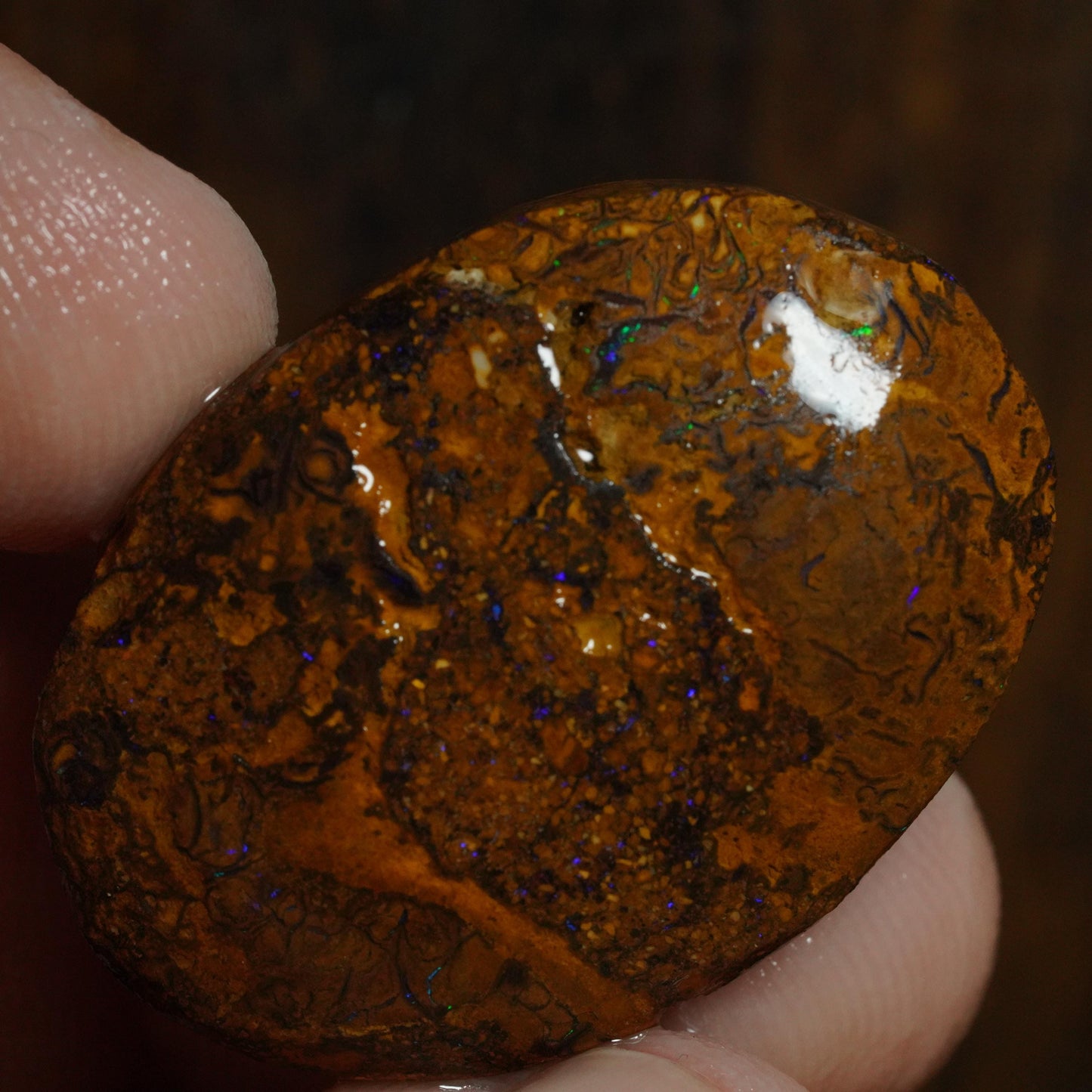 Boulder Opal Rub