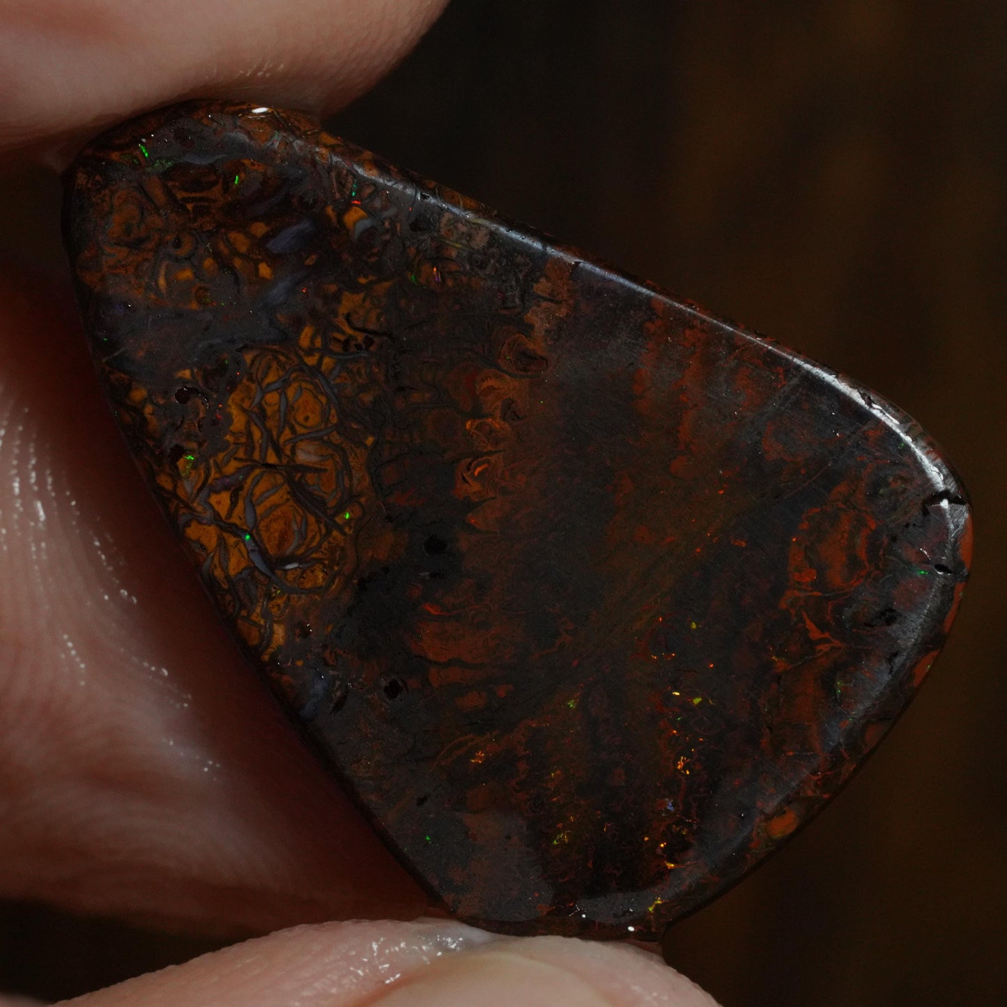 Boulder Opal Rub