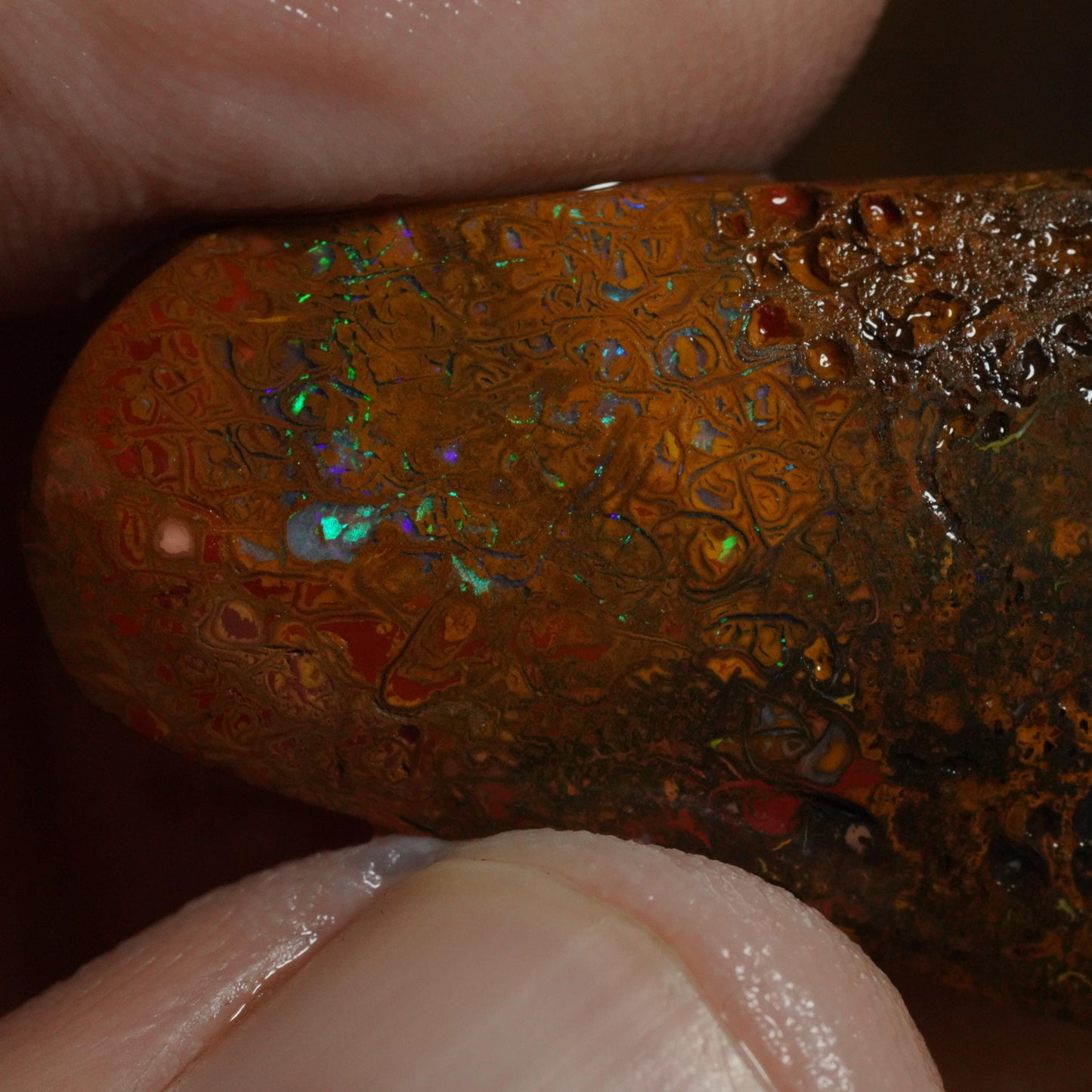 Boulder Opal Rub