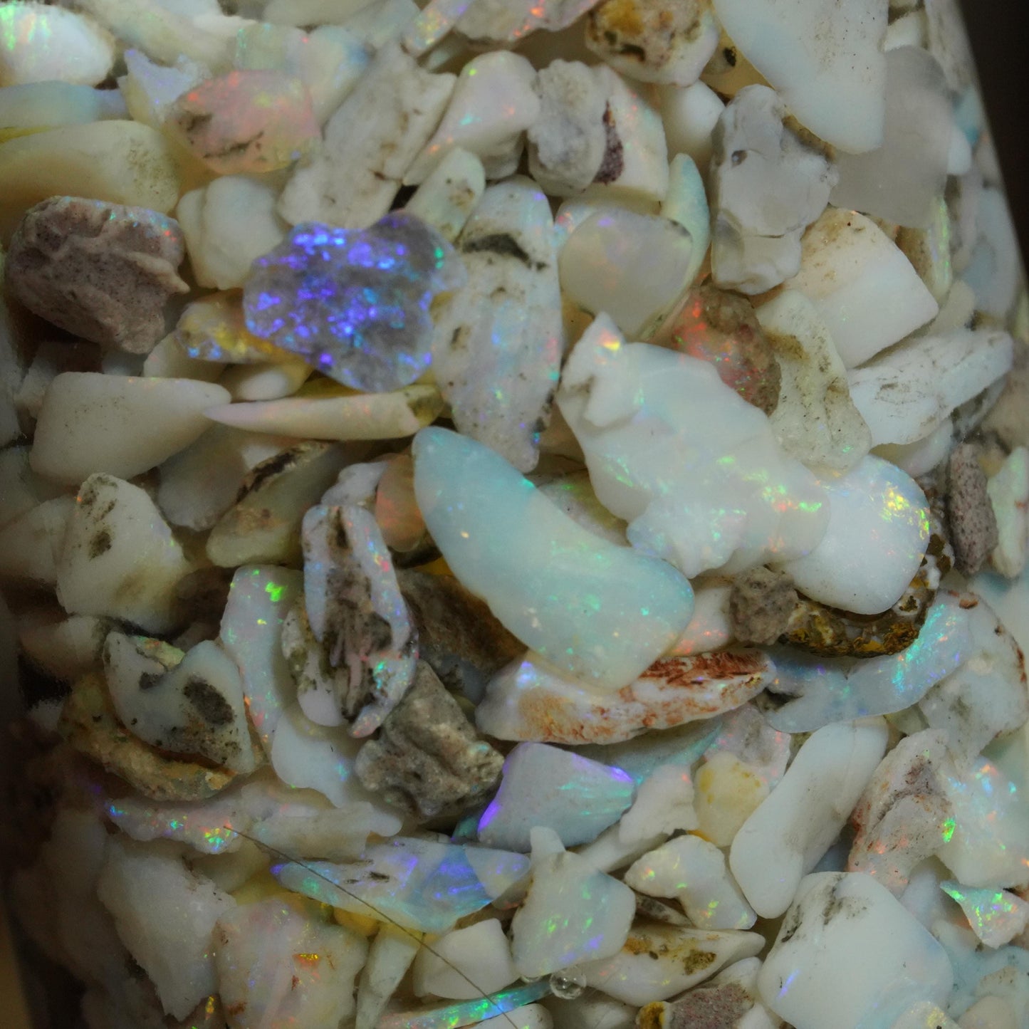 Opal Chips / Rubs Jar