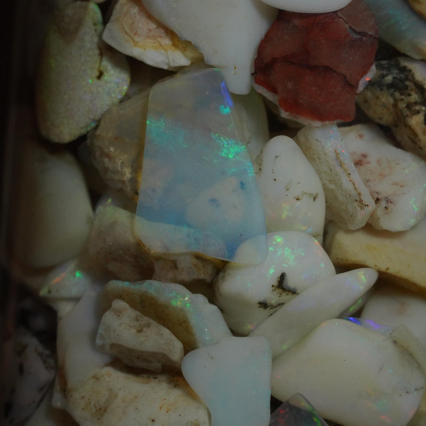 Small Australian Opal Rubs Parcel