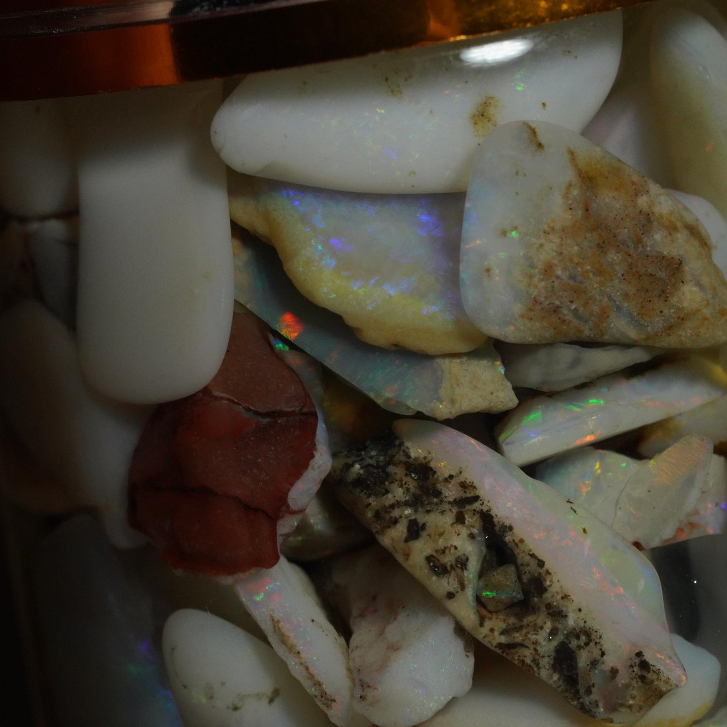 Small Australian Opal Rubs Parcel