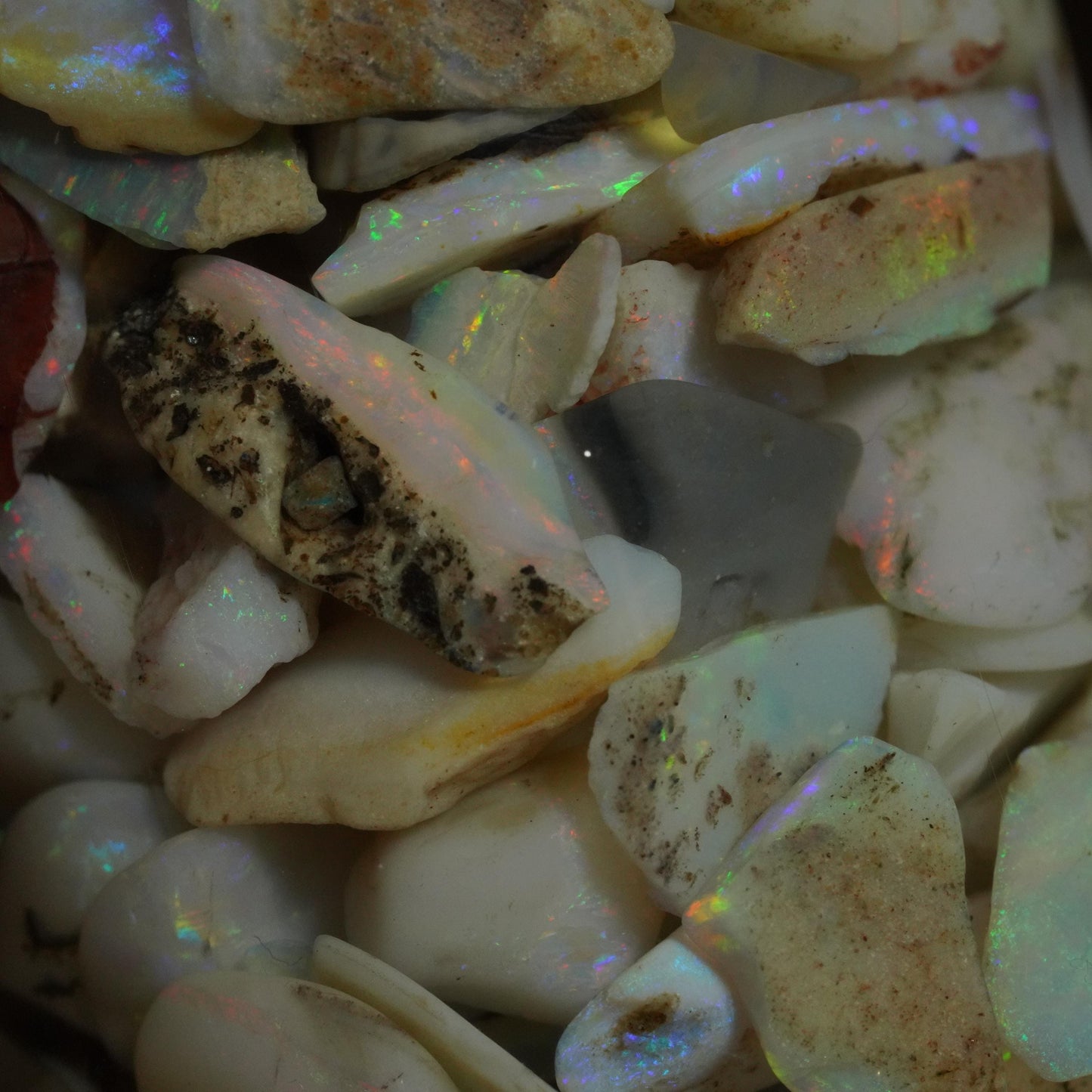 Small Australian Opal Rubs Parcel