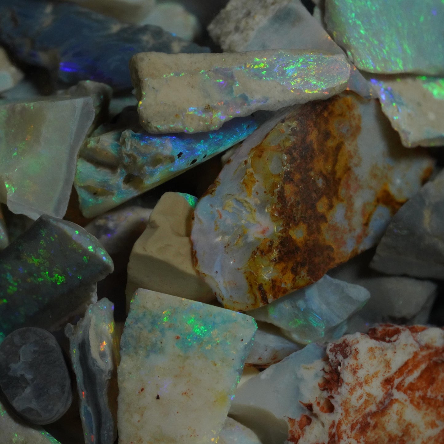 Australian Opal Rubs/Offcuts Parcel
