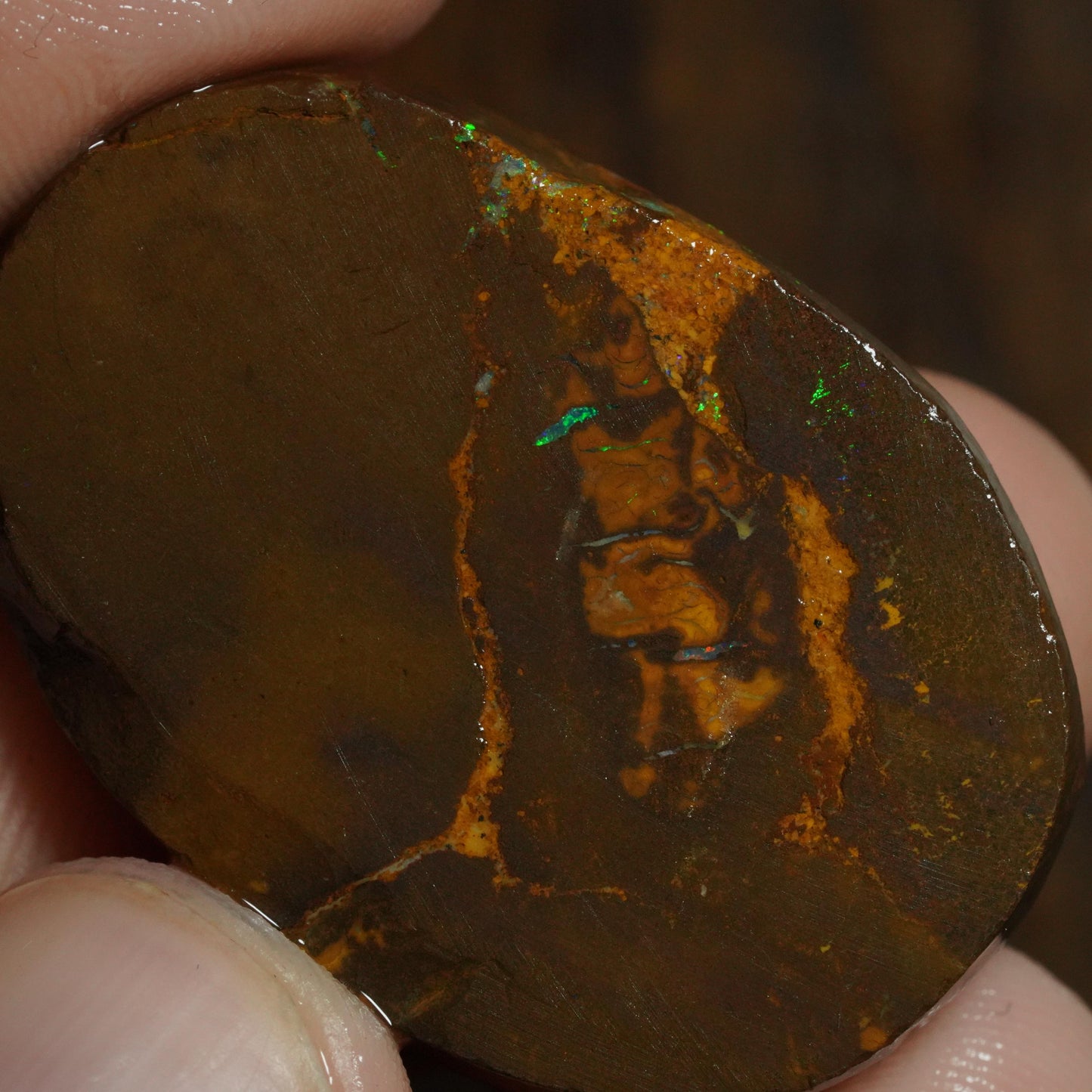 Boulder Opal Slab
