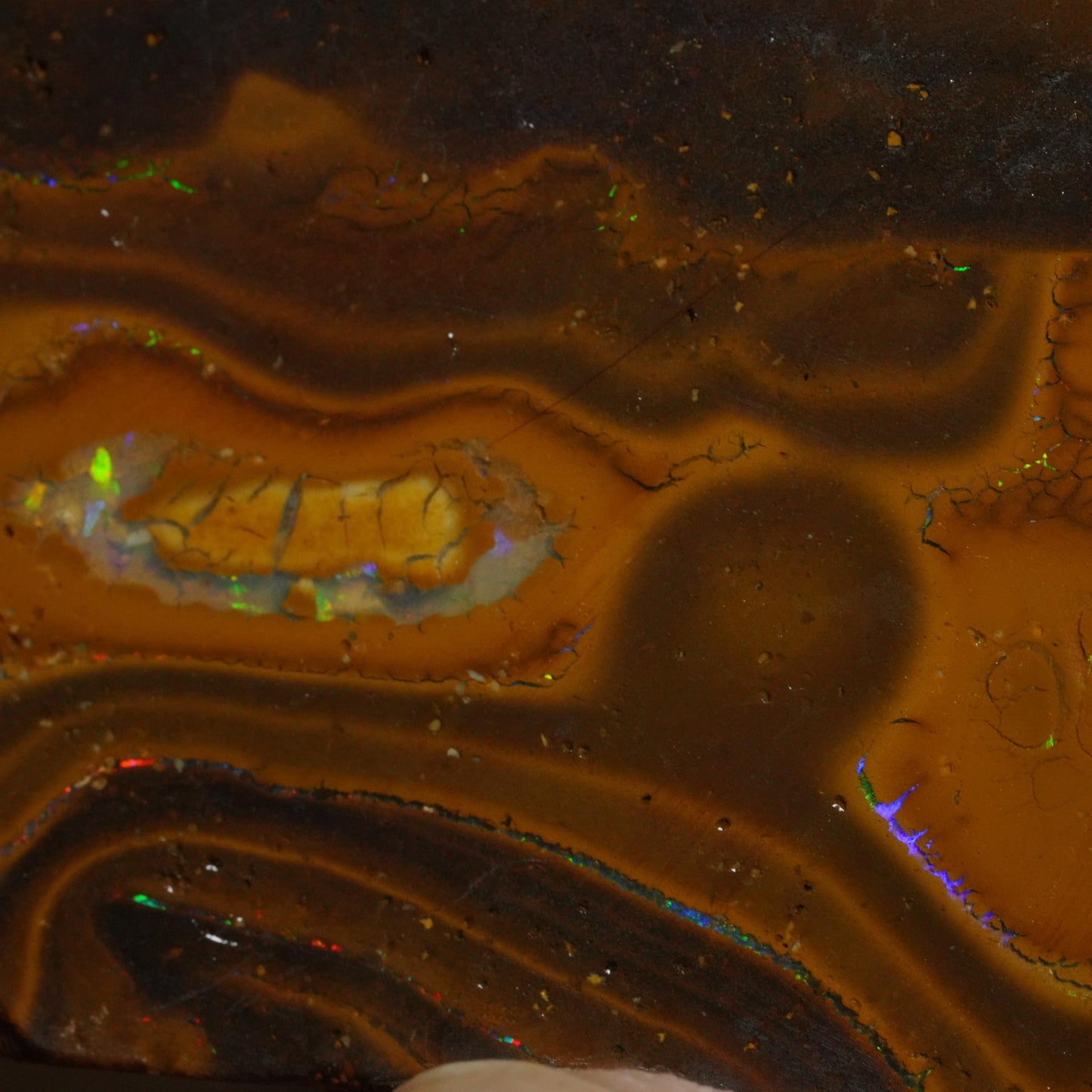 Boulder Opal Slab