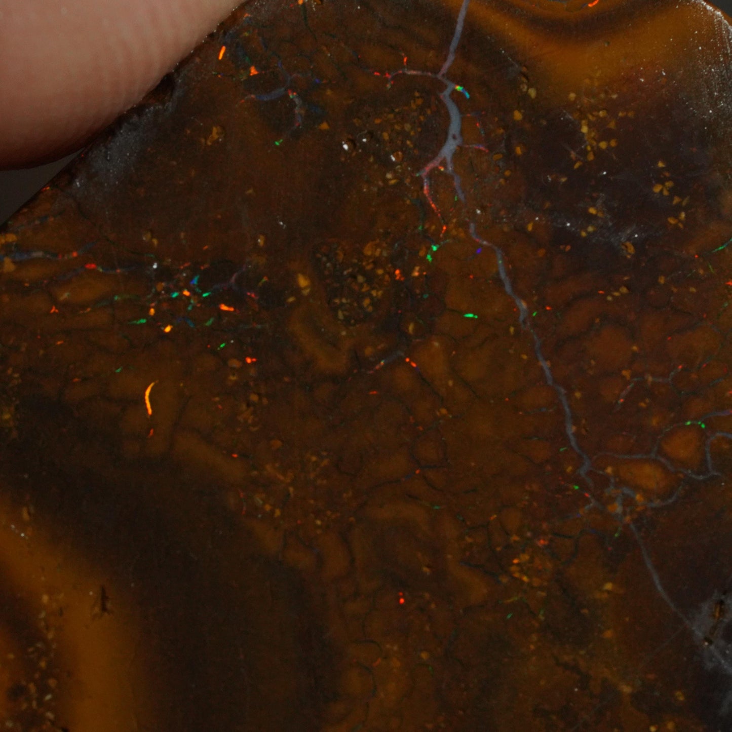 Boulder Opal Slab