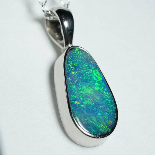 Australian Opal Doublet Pendant