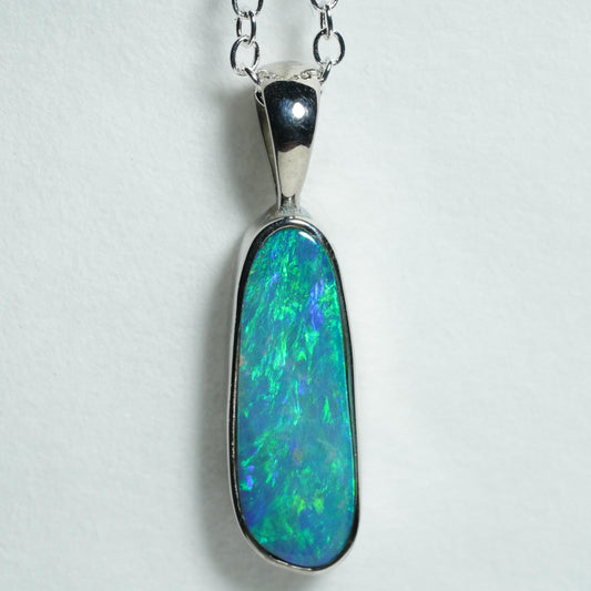 Australian Opal Doublet Pendant