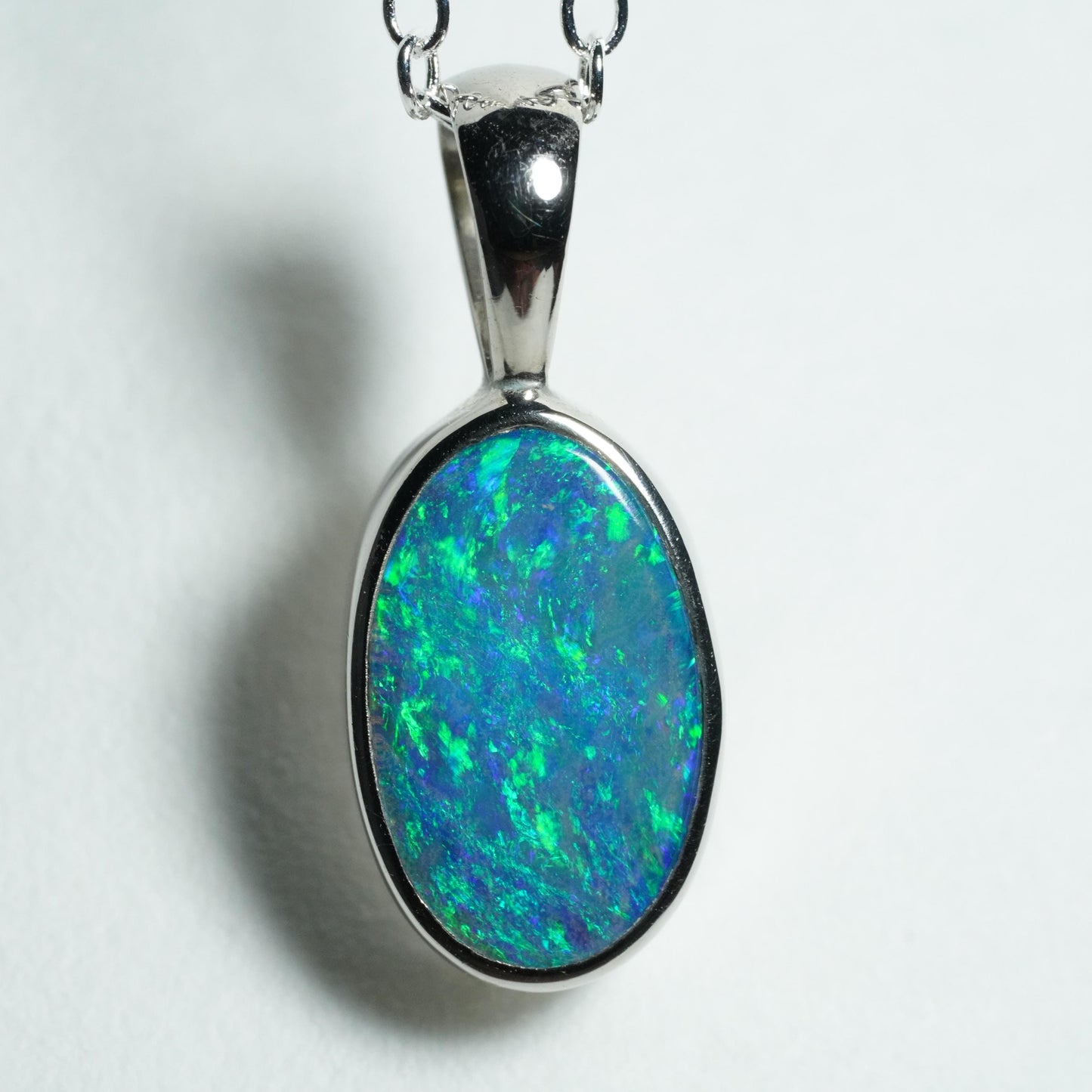 Australian Opal Doublet Pendant