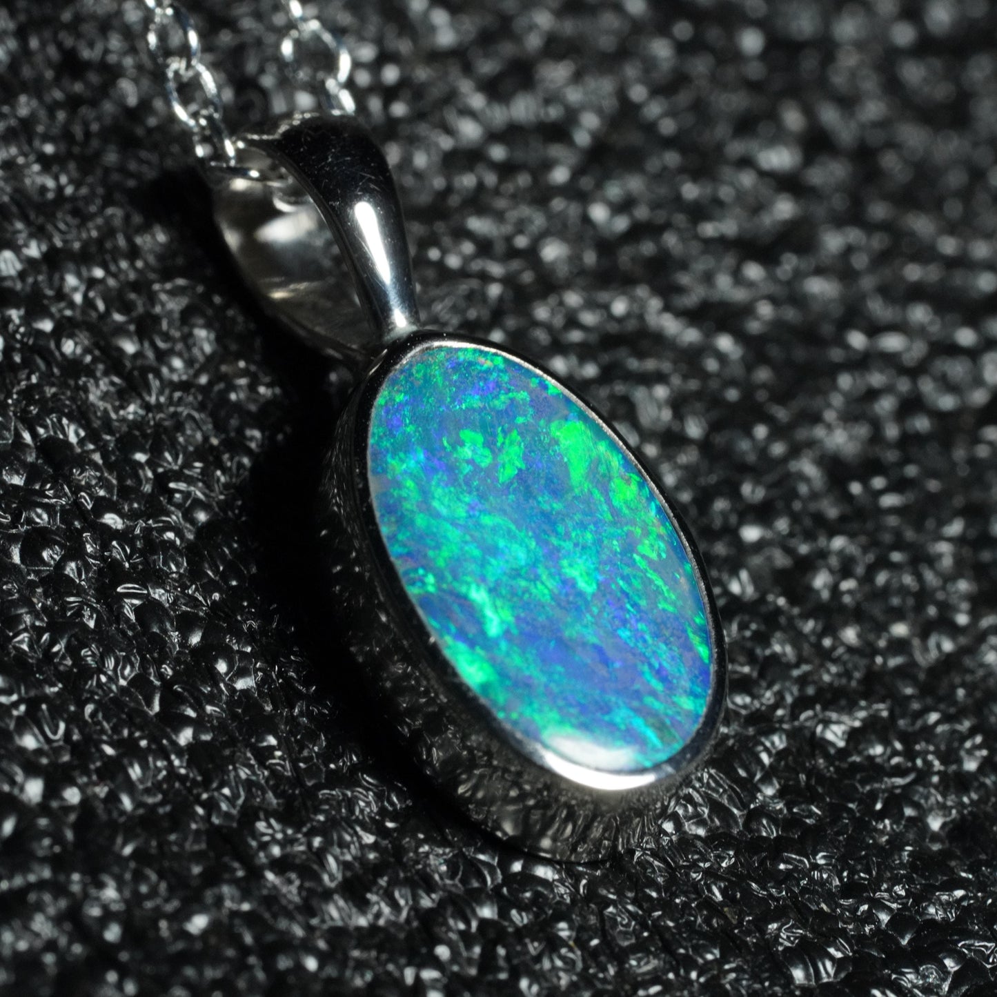 Australian Opal Doublet Pendant