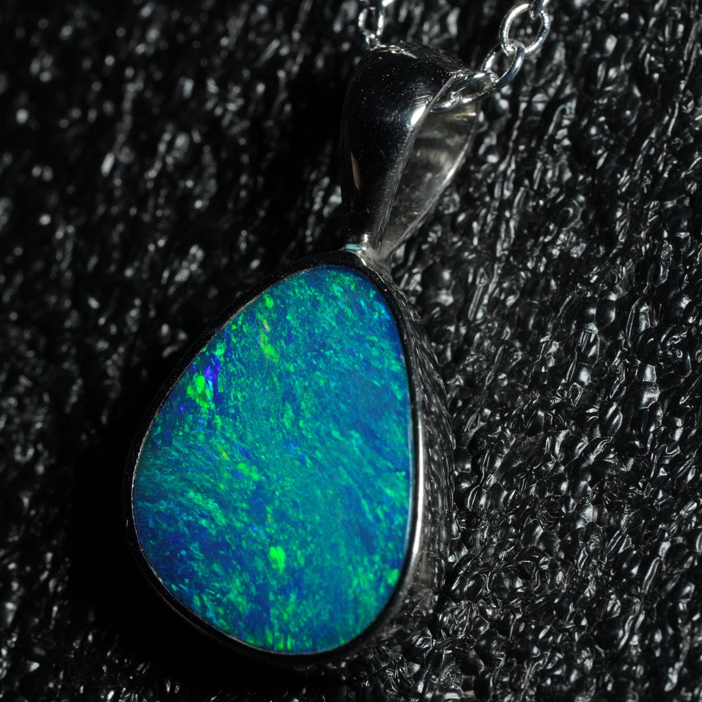 Australian Opal Doublet Pendant