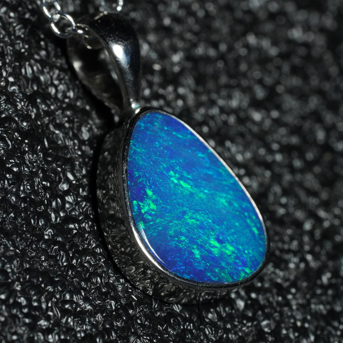 Australian Opal Doublet Pendant