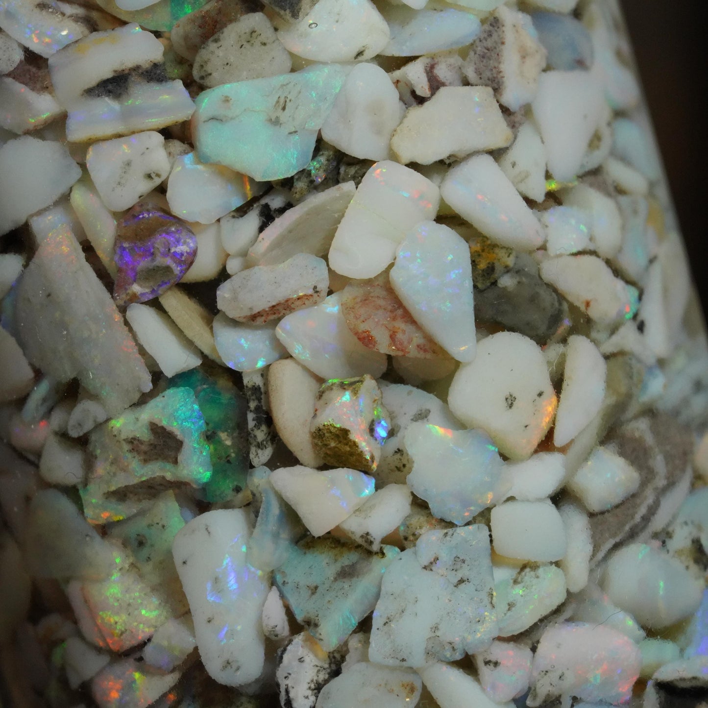Opal Chips / Rubs Jar