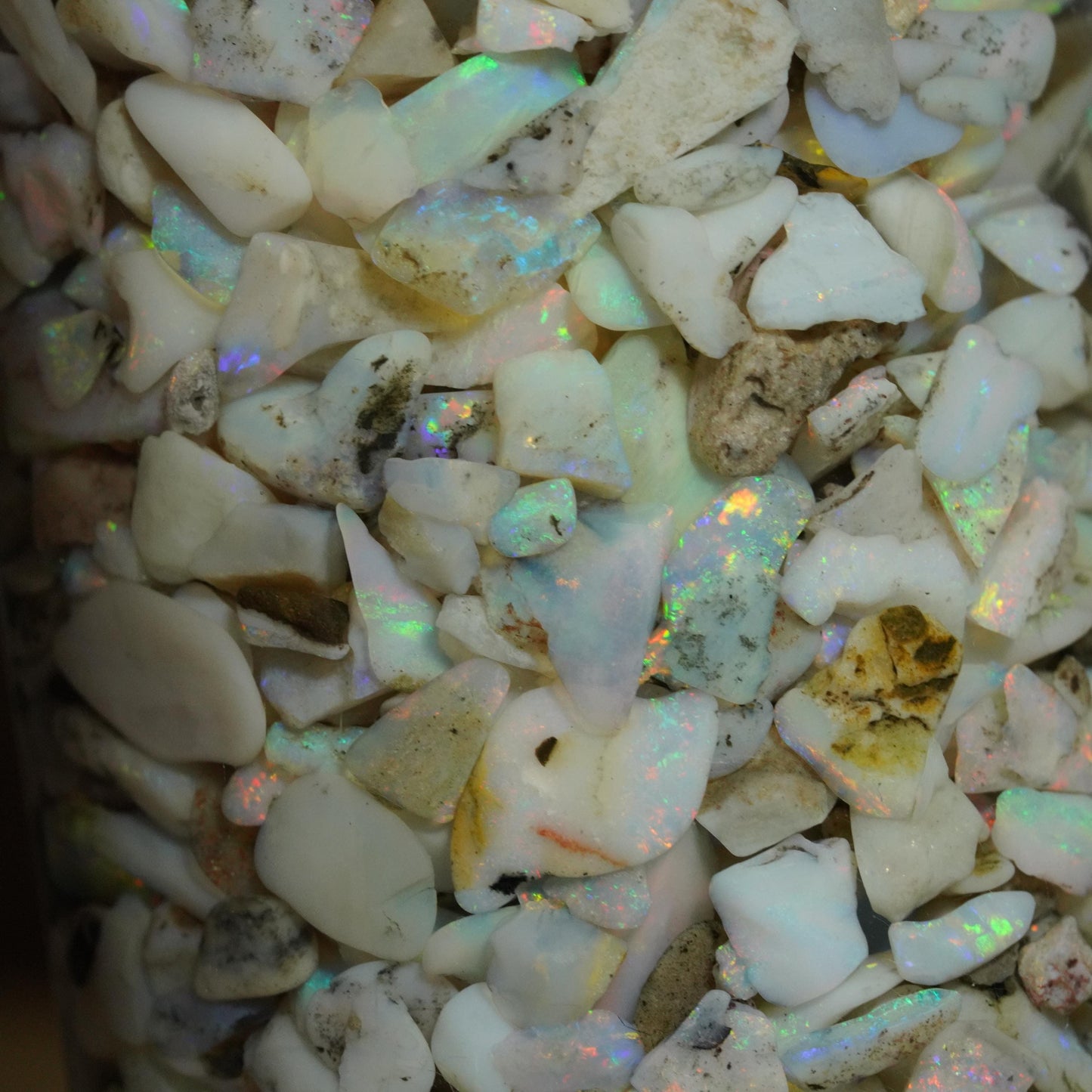 Opal Chips / Rubs Jar