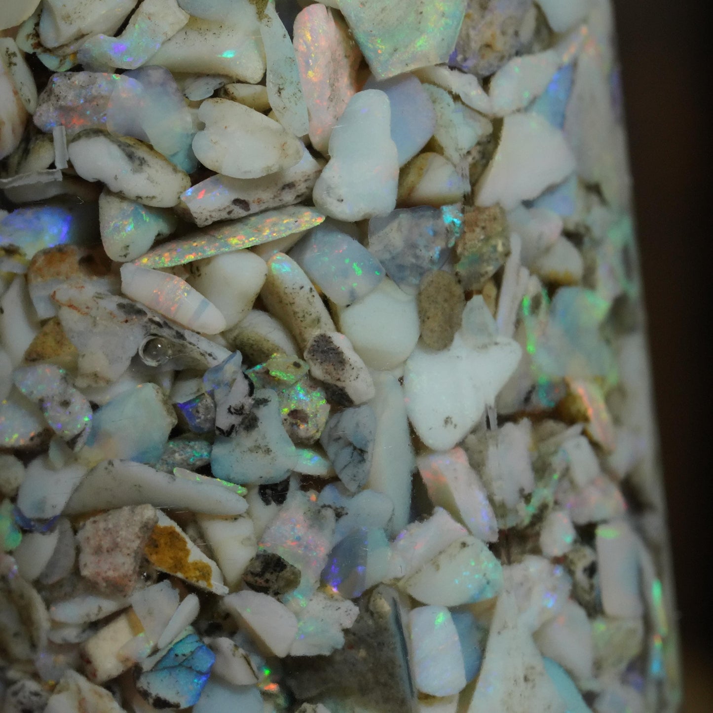 Opal Chips / Rubs Jar
