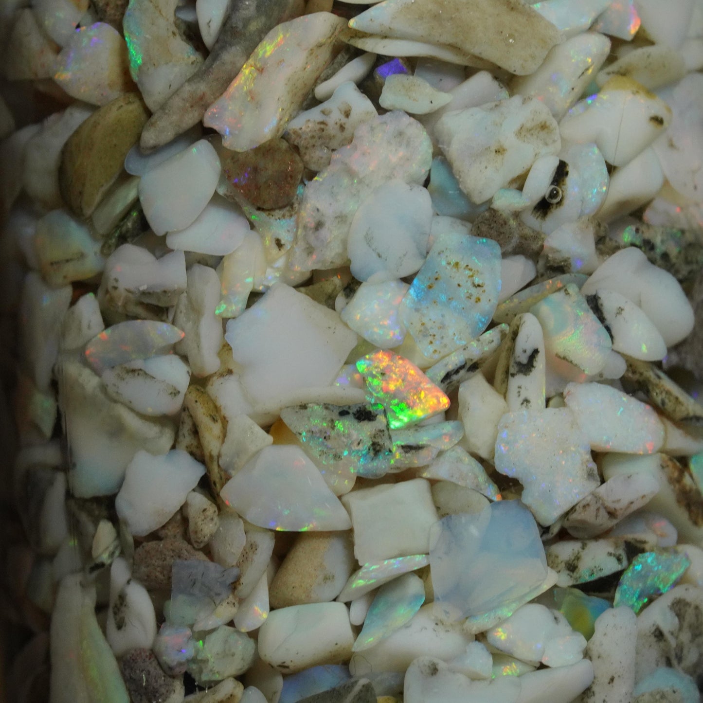 Opal Chips / Rubs Jar