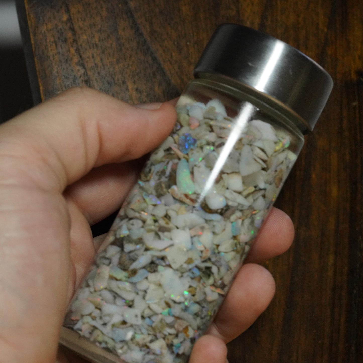 Opal Chips / Rubs Jar