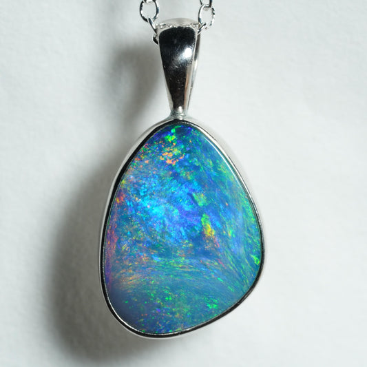 Australian Opal Doublet Pendant