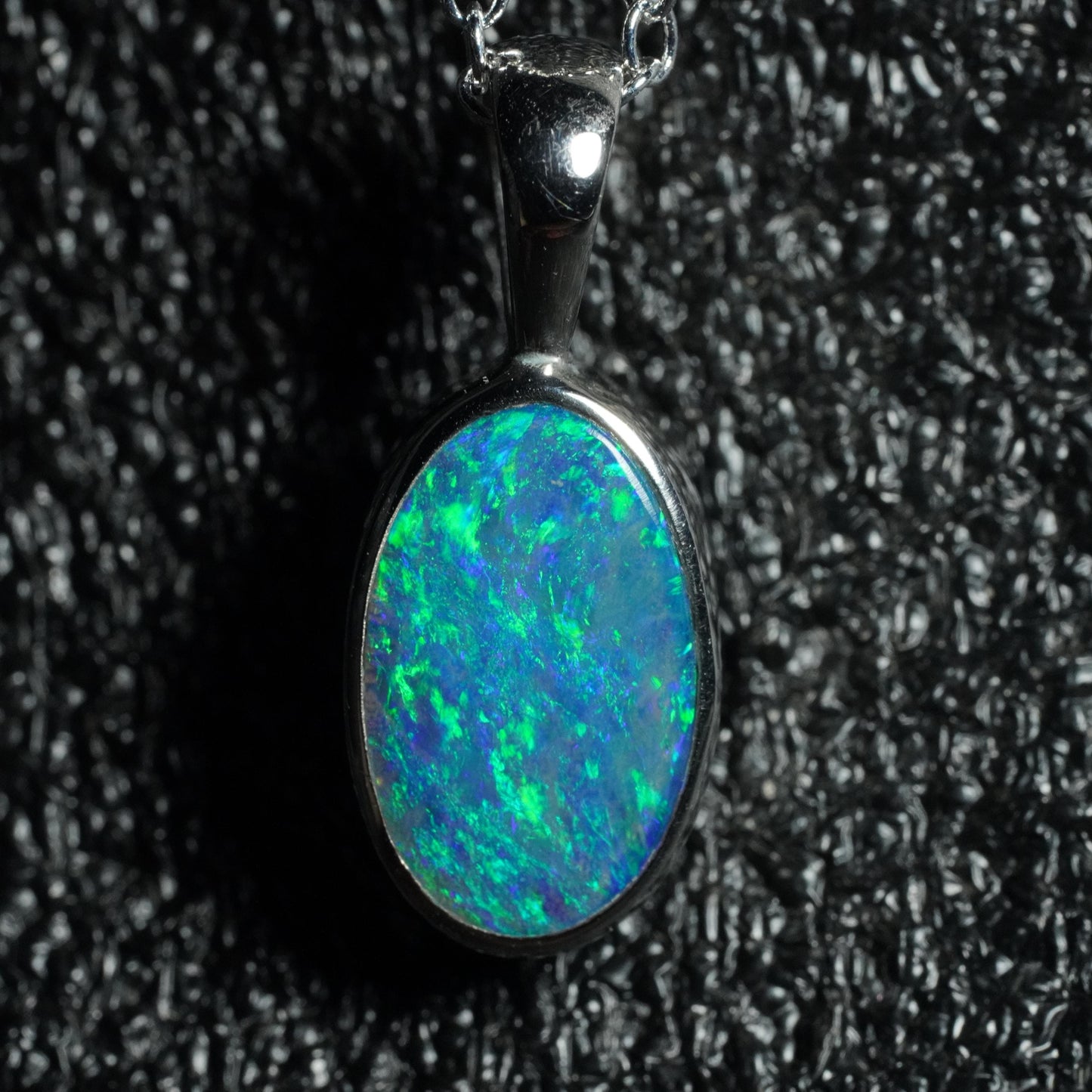 Australian Opal Doublet Pendant