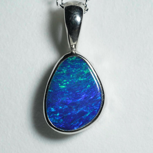 Australian Opal Doublet Pendant