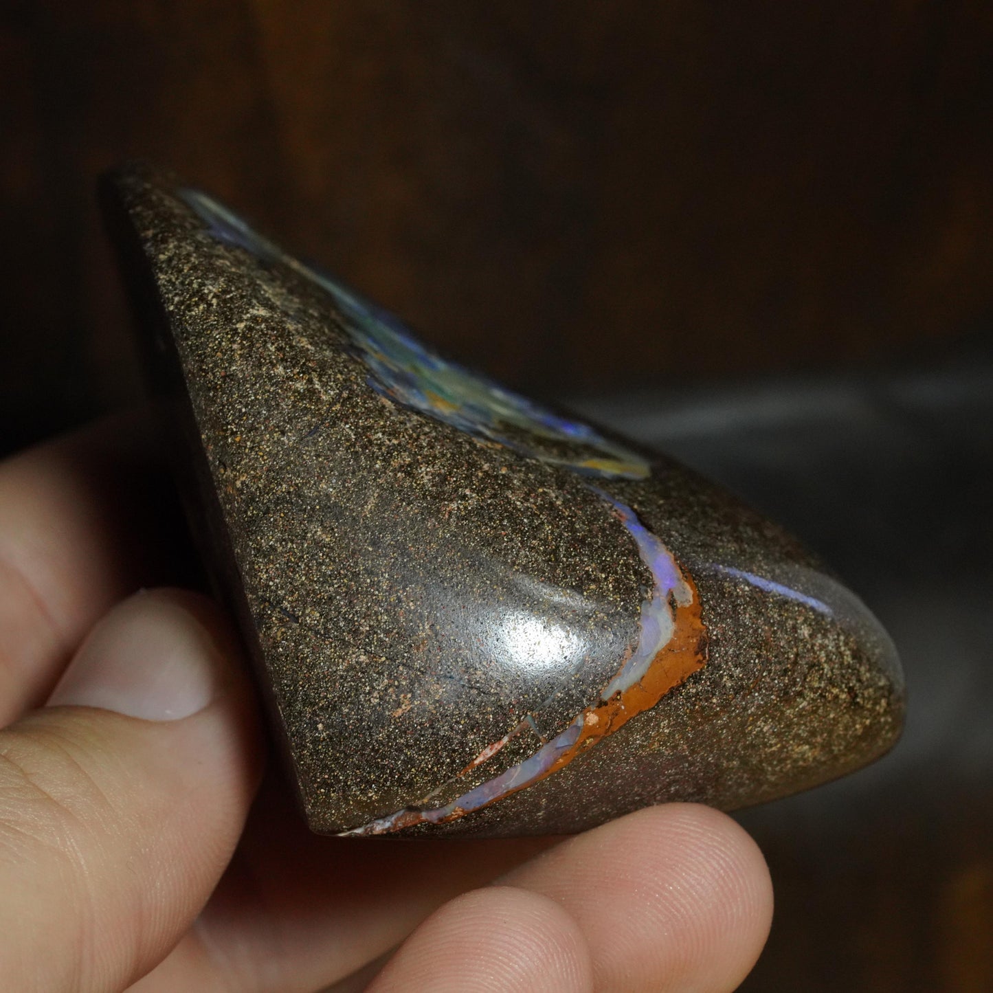 Boulder Opal Cut Stone / Specimen