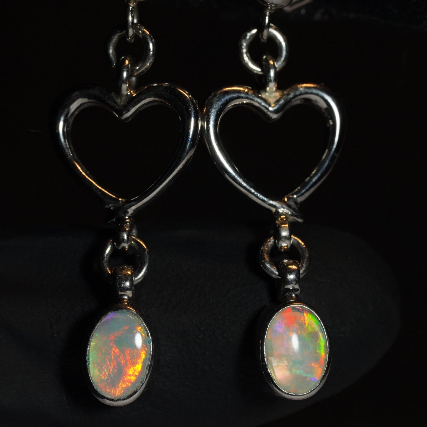 Australian Solid Opal Earrings