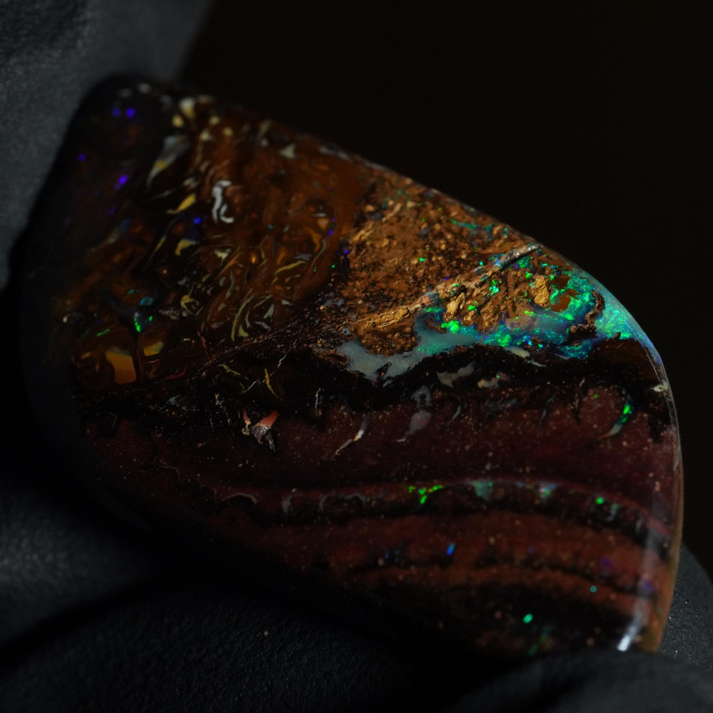Boulder Opal Cut Stone