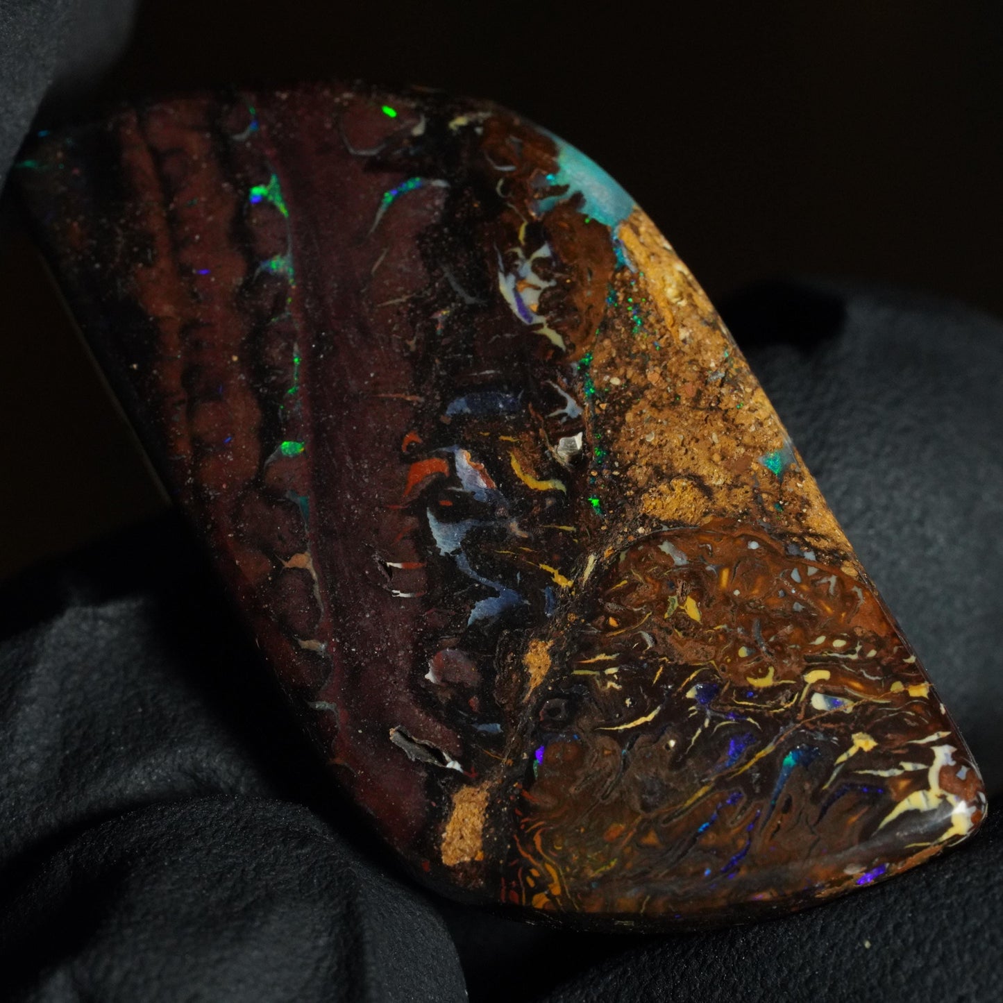 Boulder Opal Cut Stone